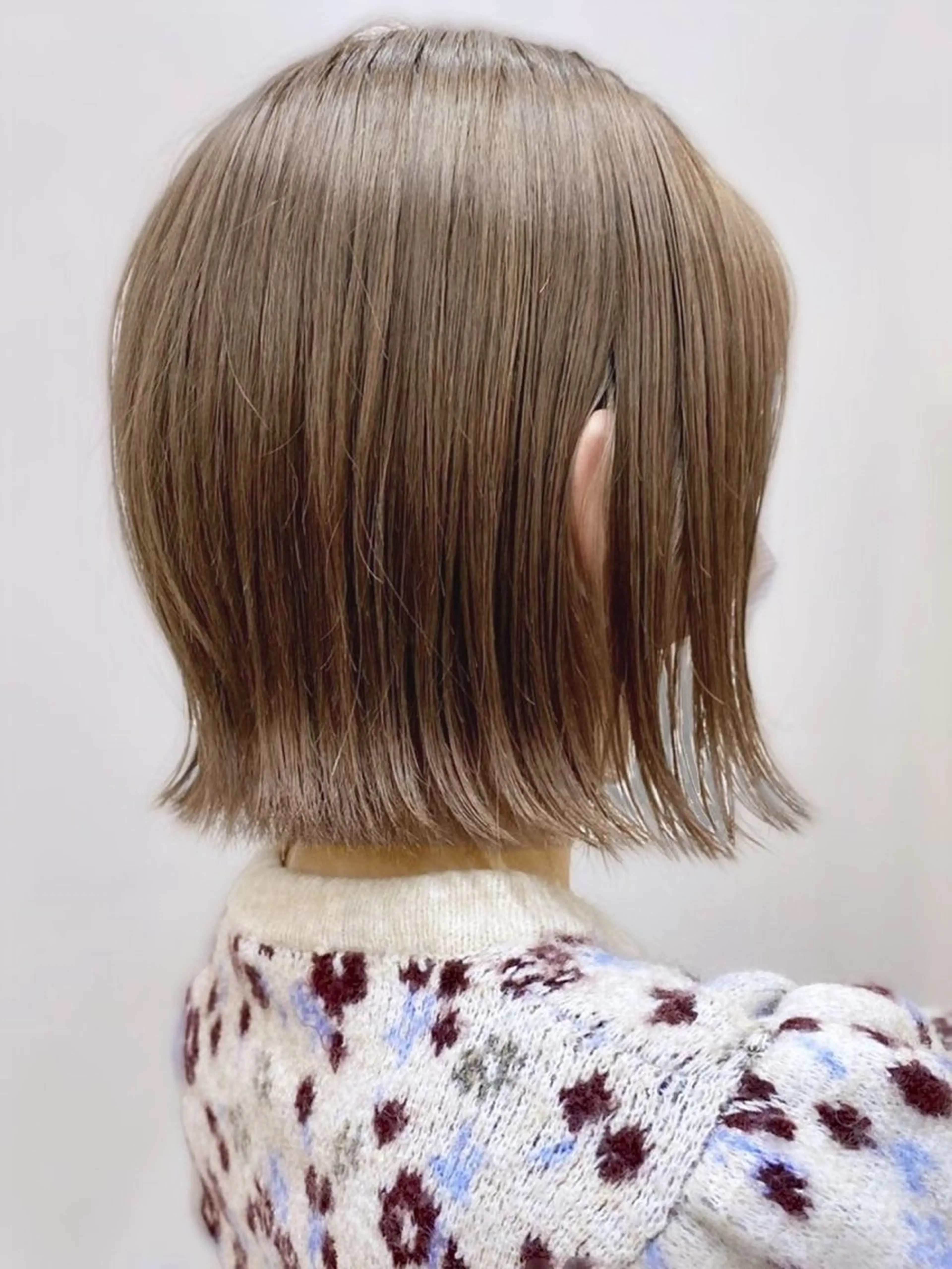 ミディアム 外国人風カラー ヘアカラー トリートメント ヘアセット 増田 晃大のヘアスタイル