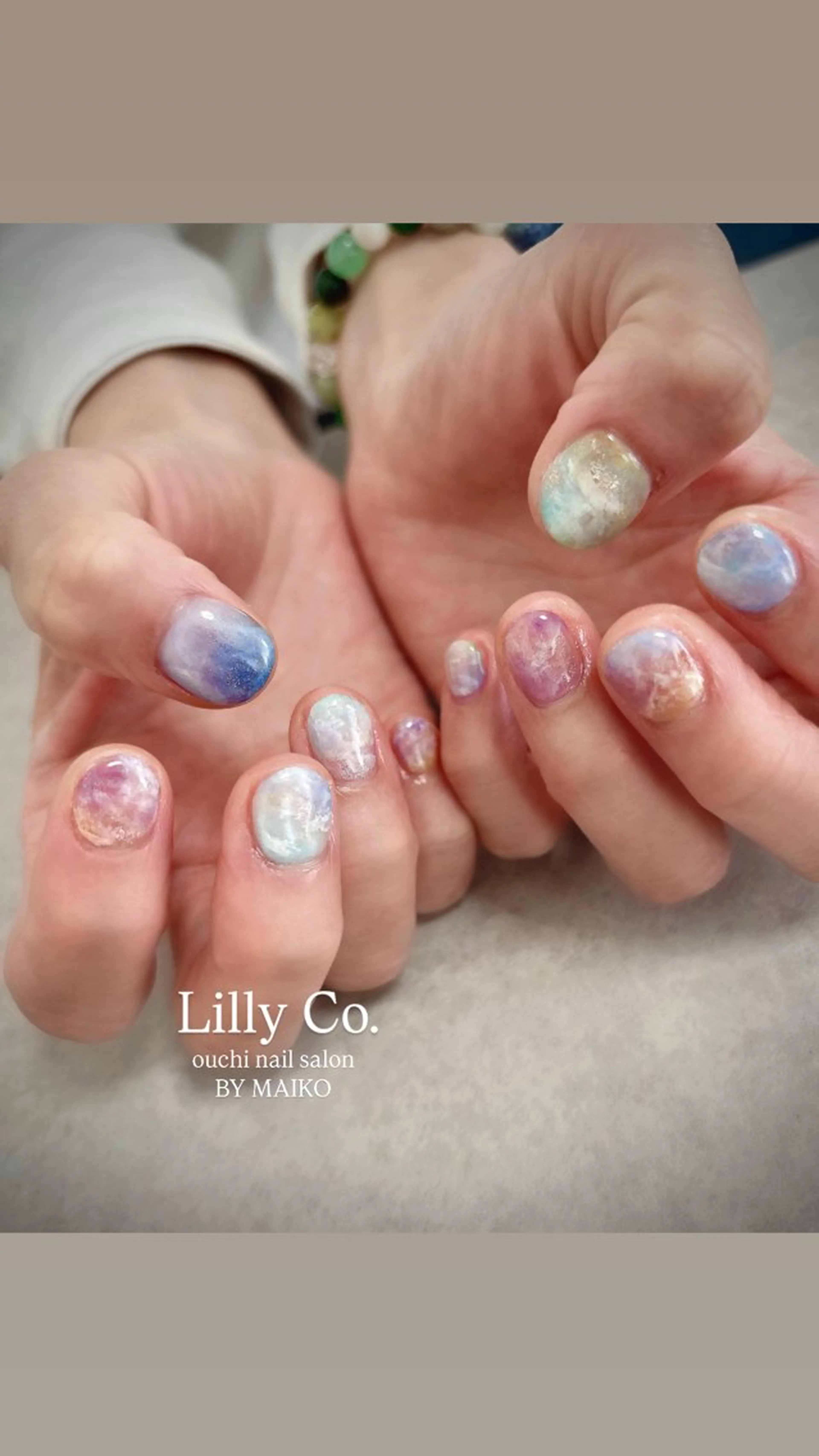 ネイル ハンドネイル ハンドケア Lilly Co.のネイルデザイン