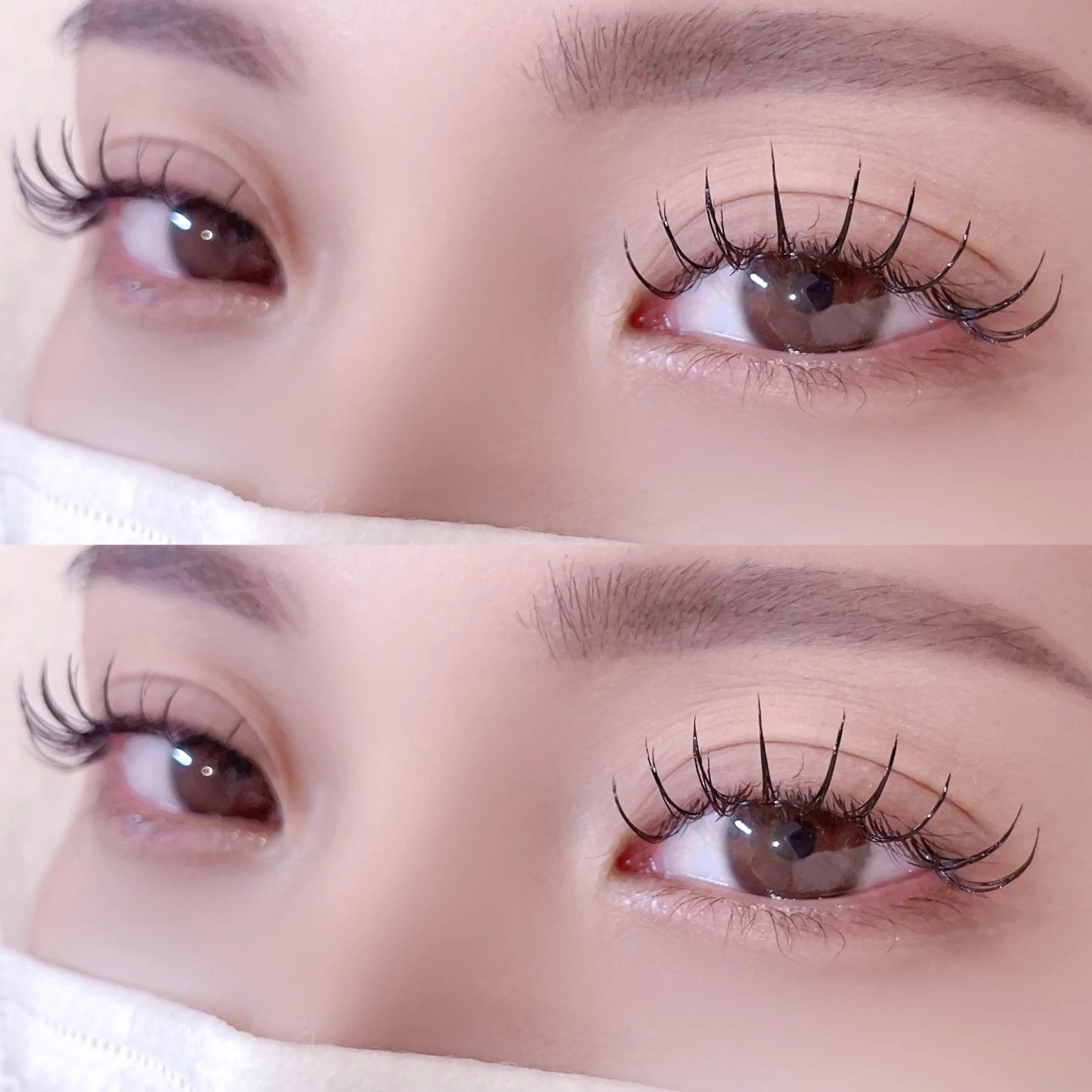 マツエク・マツパ マツエク 🎀束感/LEDエク Hibiki🎀のマツエク・マツパデザイン