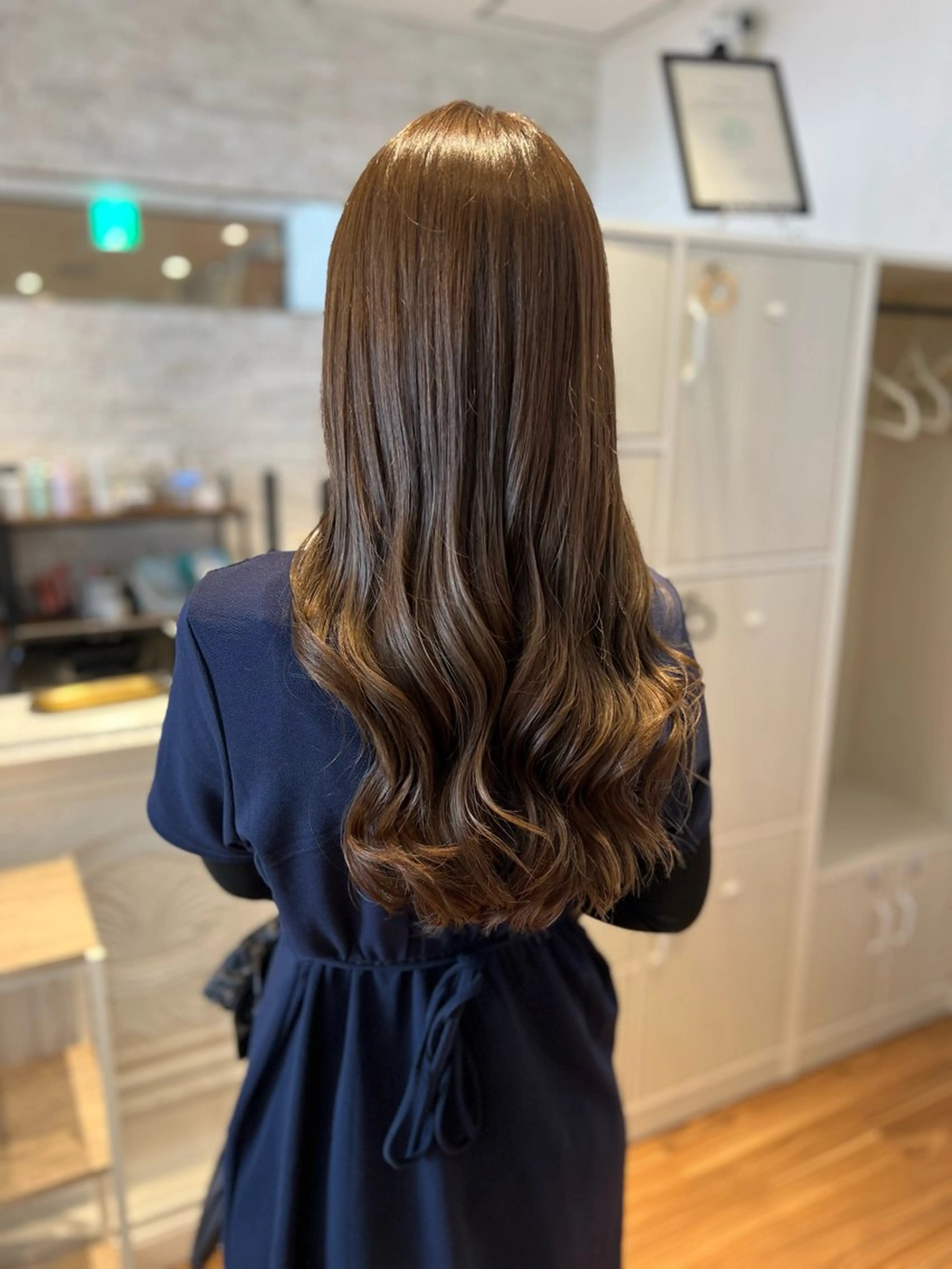 カラー カット ヘアカラー つぼい Floraのヘアスタイル