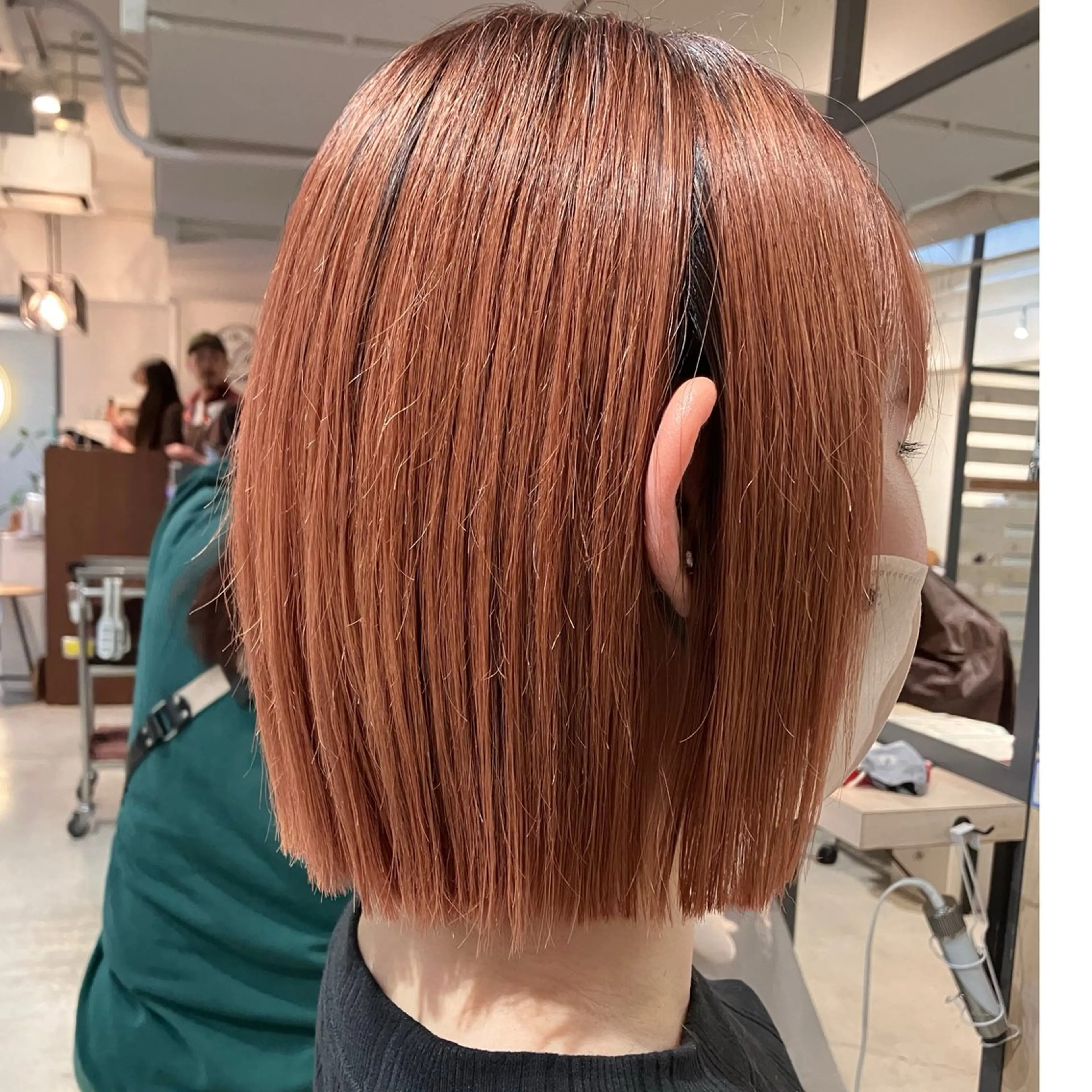 ミディアム カット ヘアカラー トリートメント ⭐️こもだ⭐️ ⭐RISEHAIR⭐のヘアスタイル