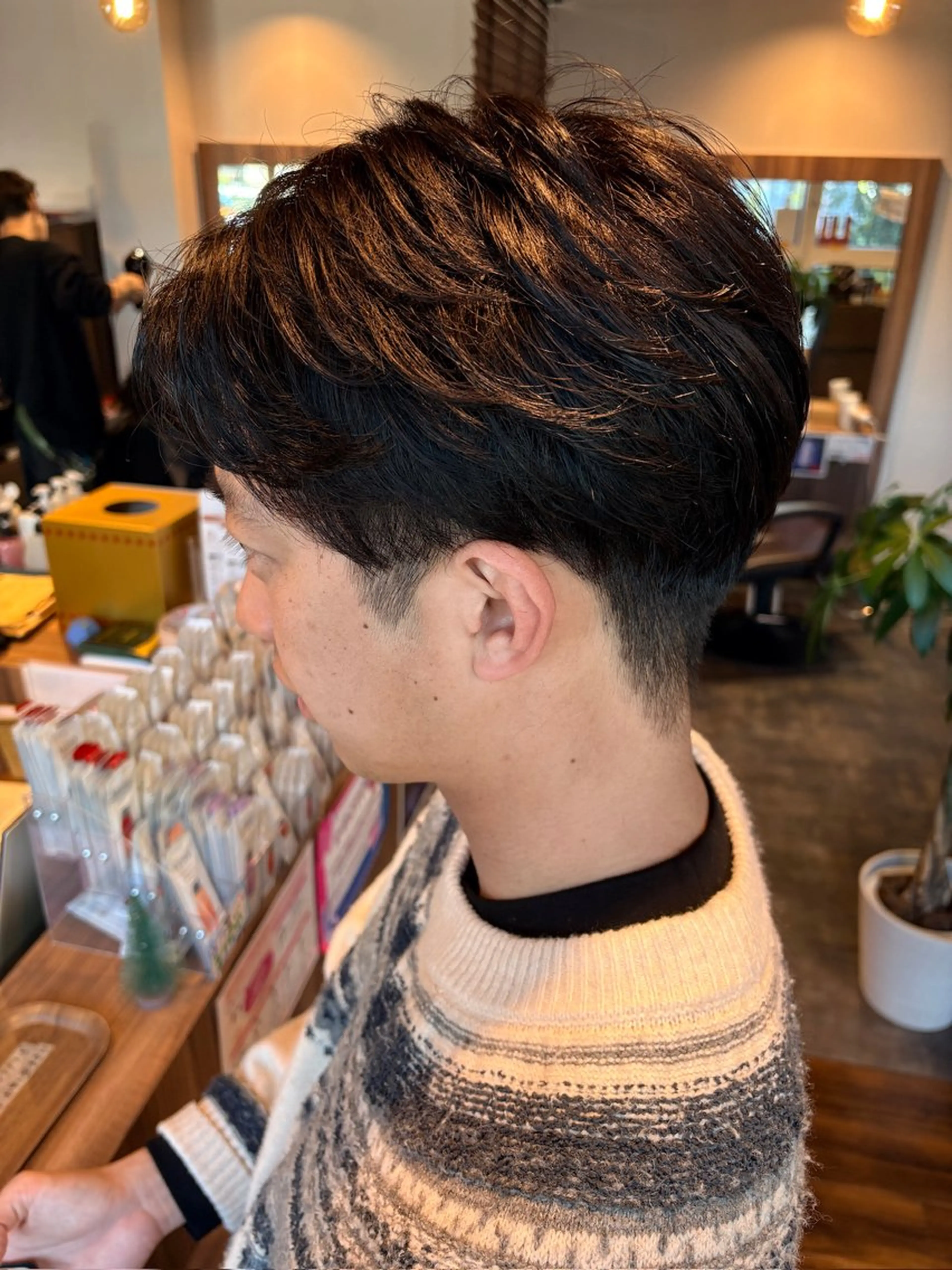 パーマ メンズ メンズパーマ ニュアンスパーマ カット パーマ 横井 香歩のヘアスタイル