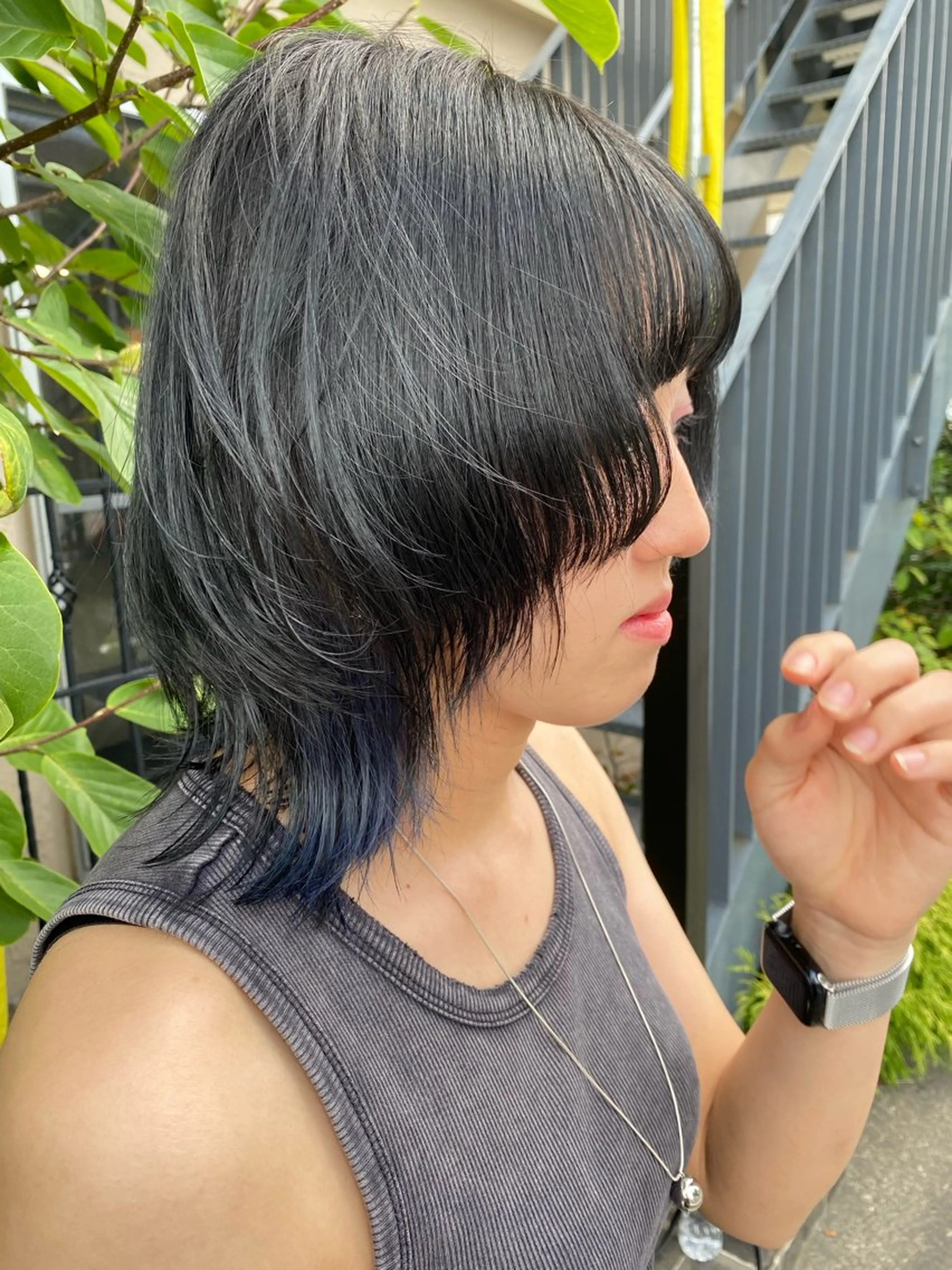 ショート ウルフカット M. YURIのヘアスタイル