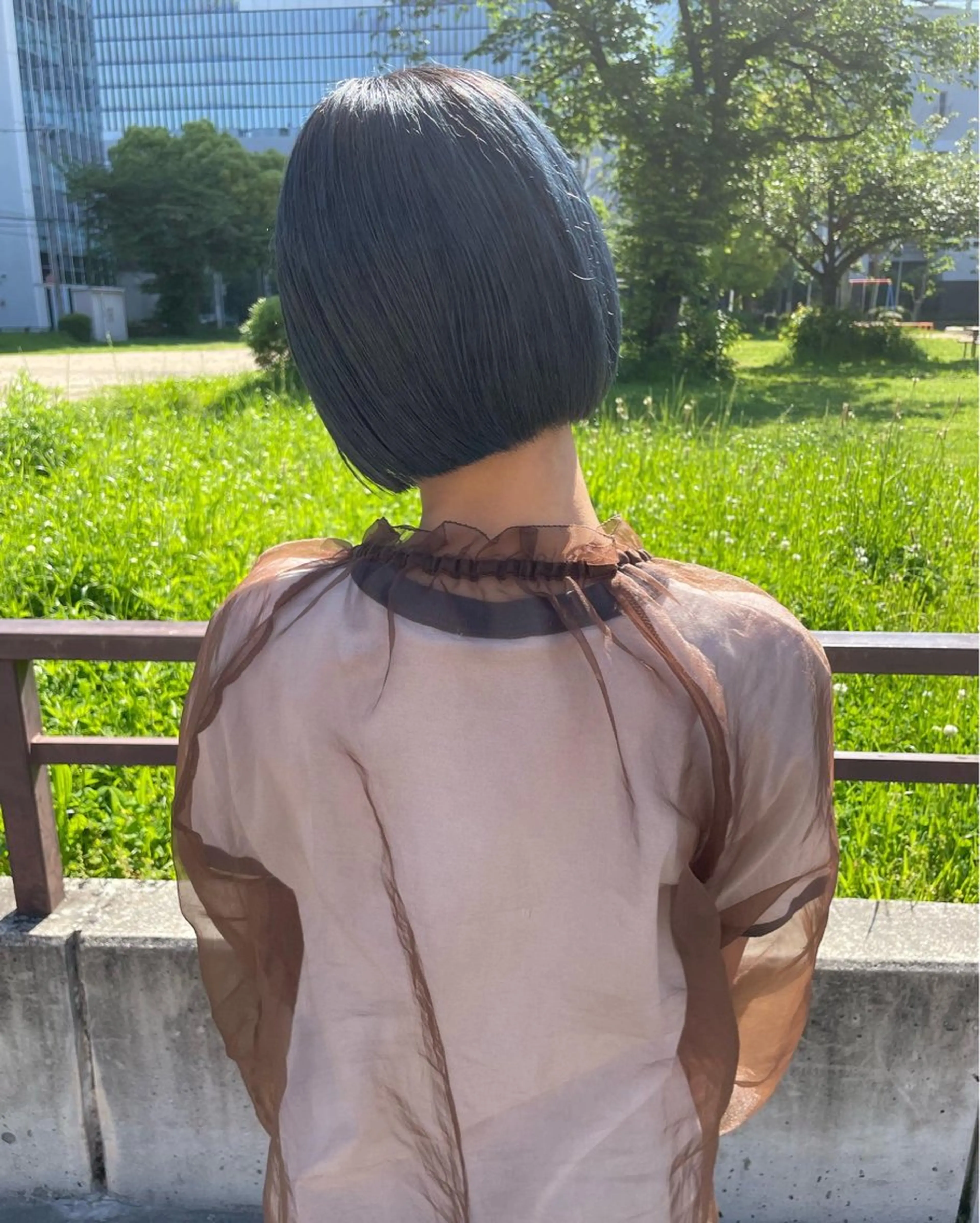 ショート カット ヘアカラー トリートメント ボブ／パーマ指名 No. 1🍃れんとのヘアスタイル