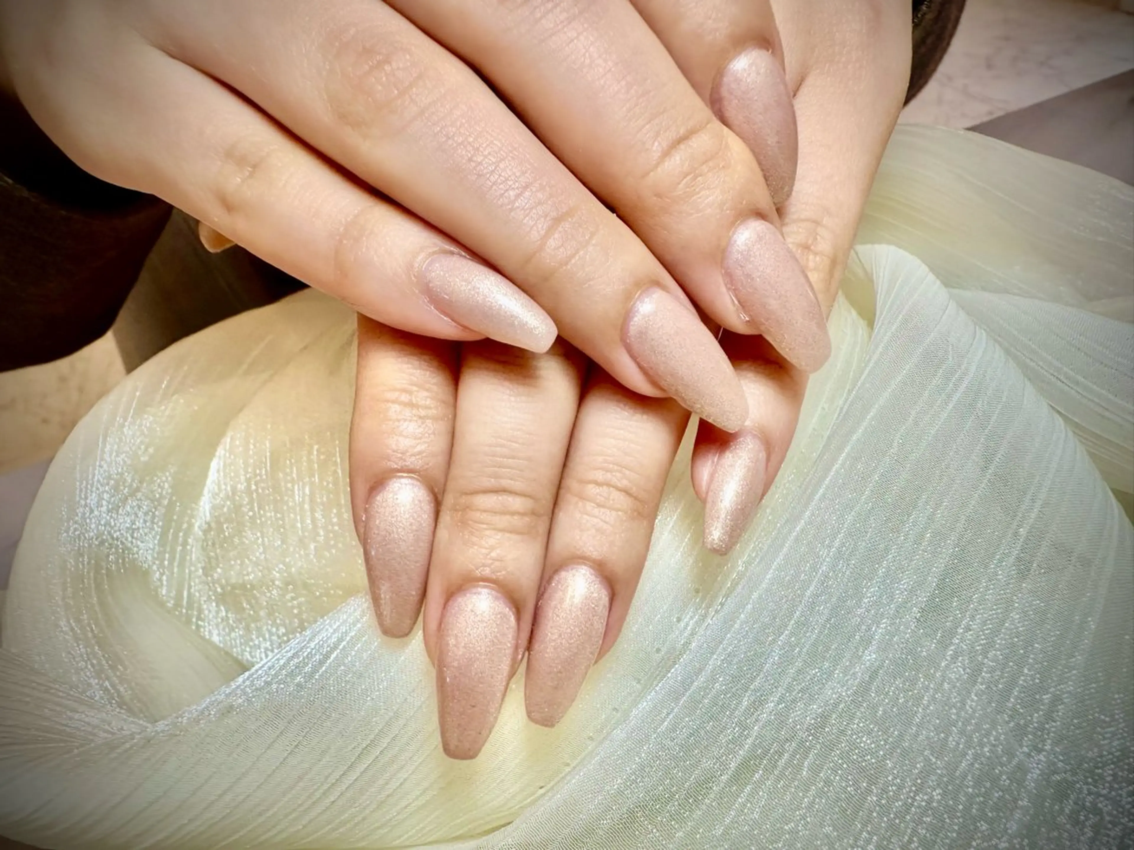 ネイル ラメ(グリッター) ハンドネイル NISHIOKA FUKUMIのネイルデザイン