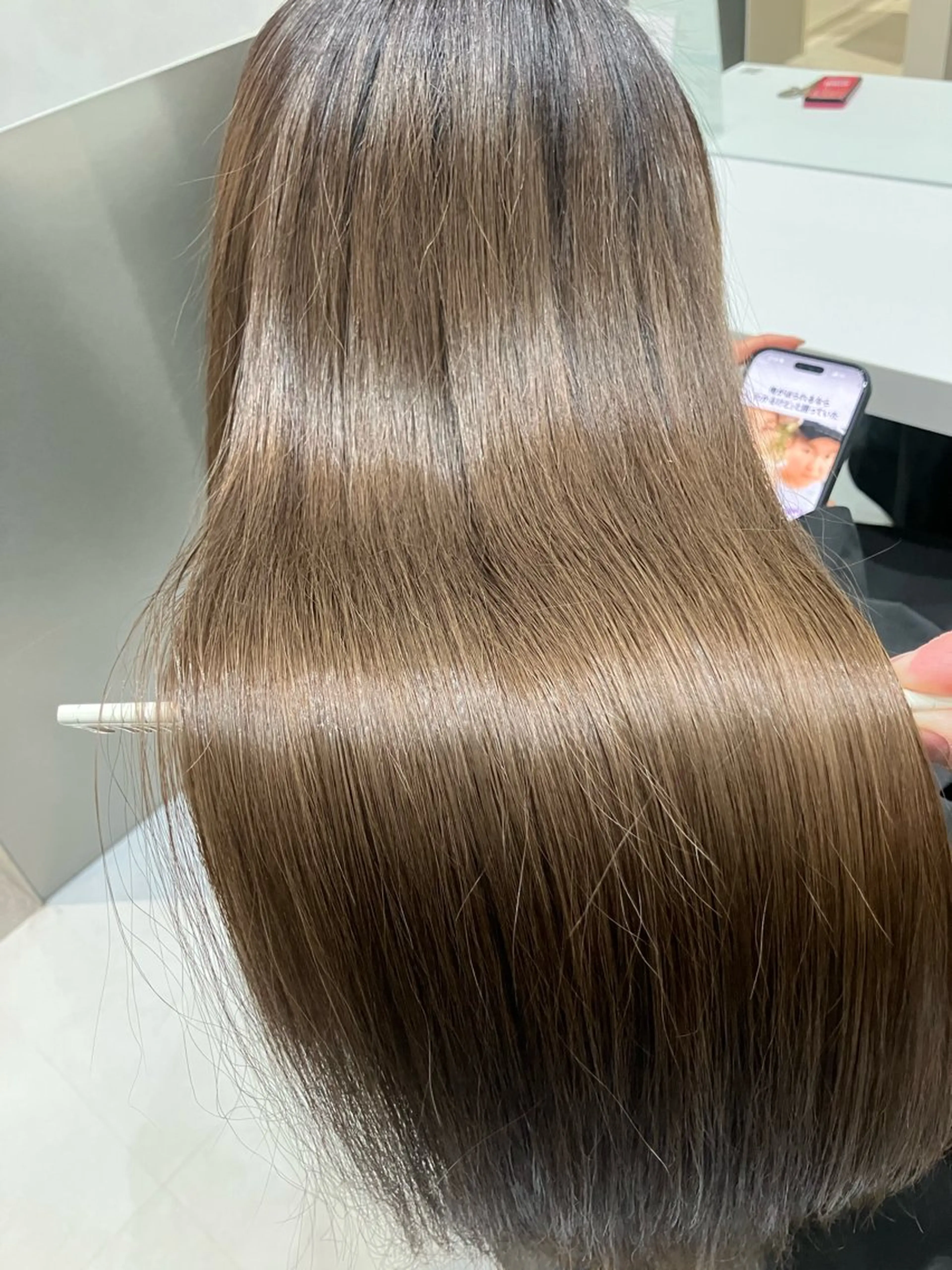 ロング トリートメント GO TODAY SHAIRE SALON原宿vita店舗所属・💖ブリーチなし透明 感💖ASAHIのヘアスタイル