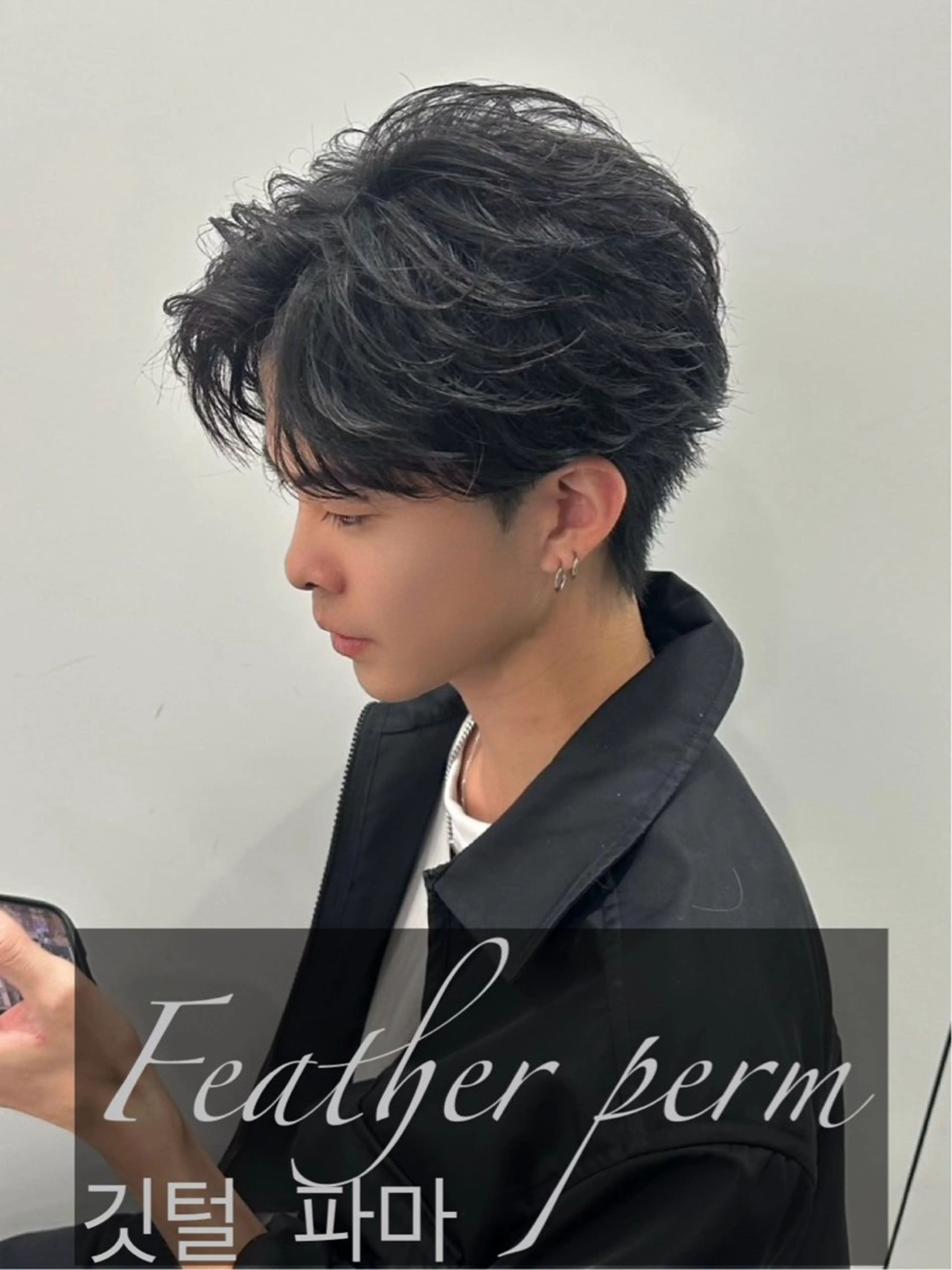 メンズ メンズパーマ 佐藤 晏璃のヘアスタイル