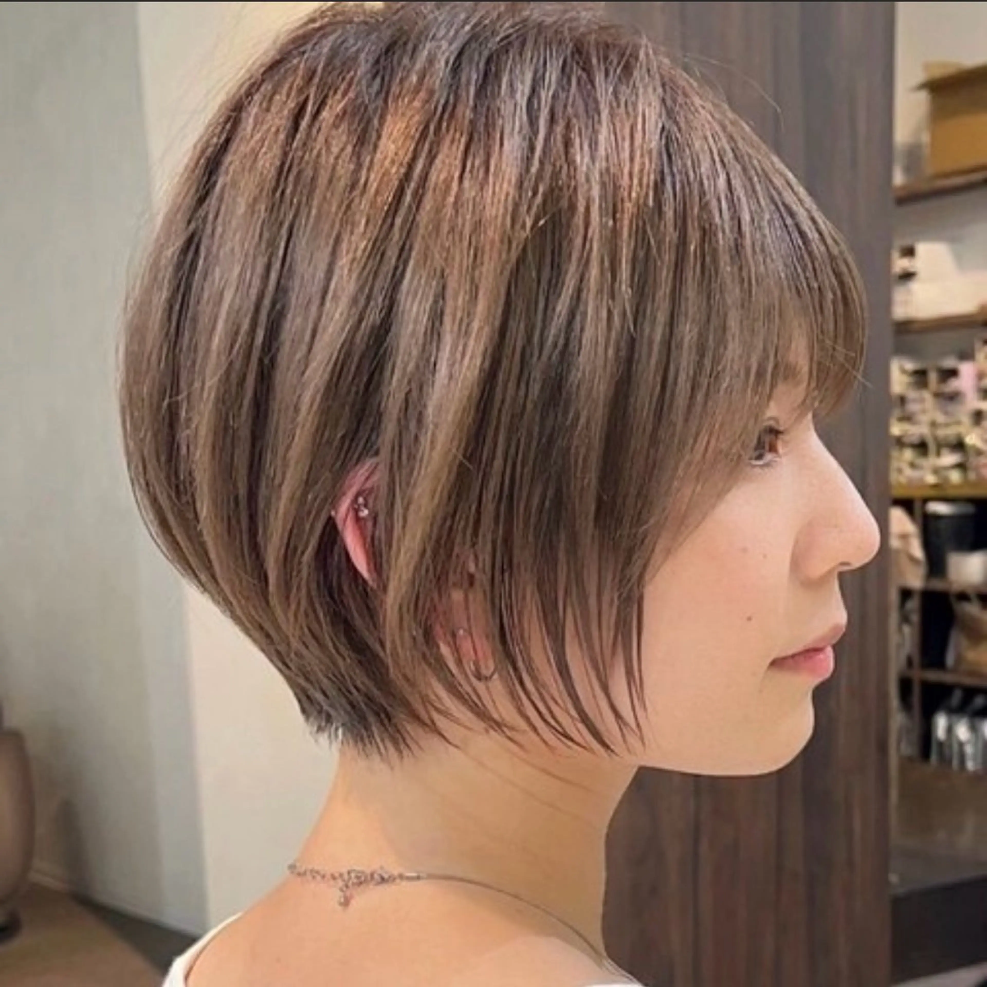 ショート カット ヘアカラー VIEW FUKUOKA所属・似合わせショートカ ット/福岡/えりのヘアスタイル