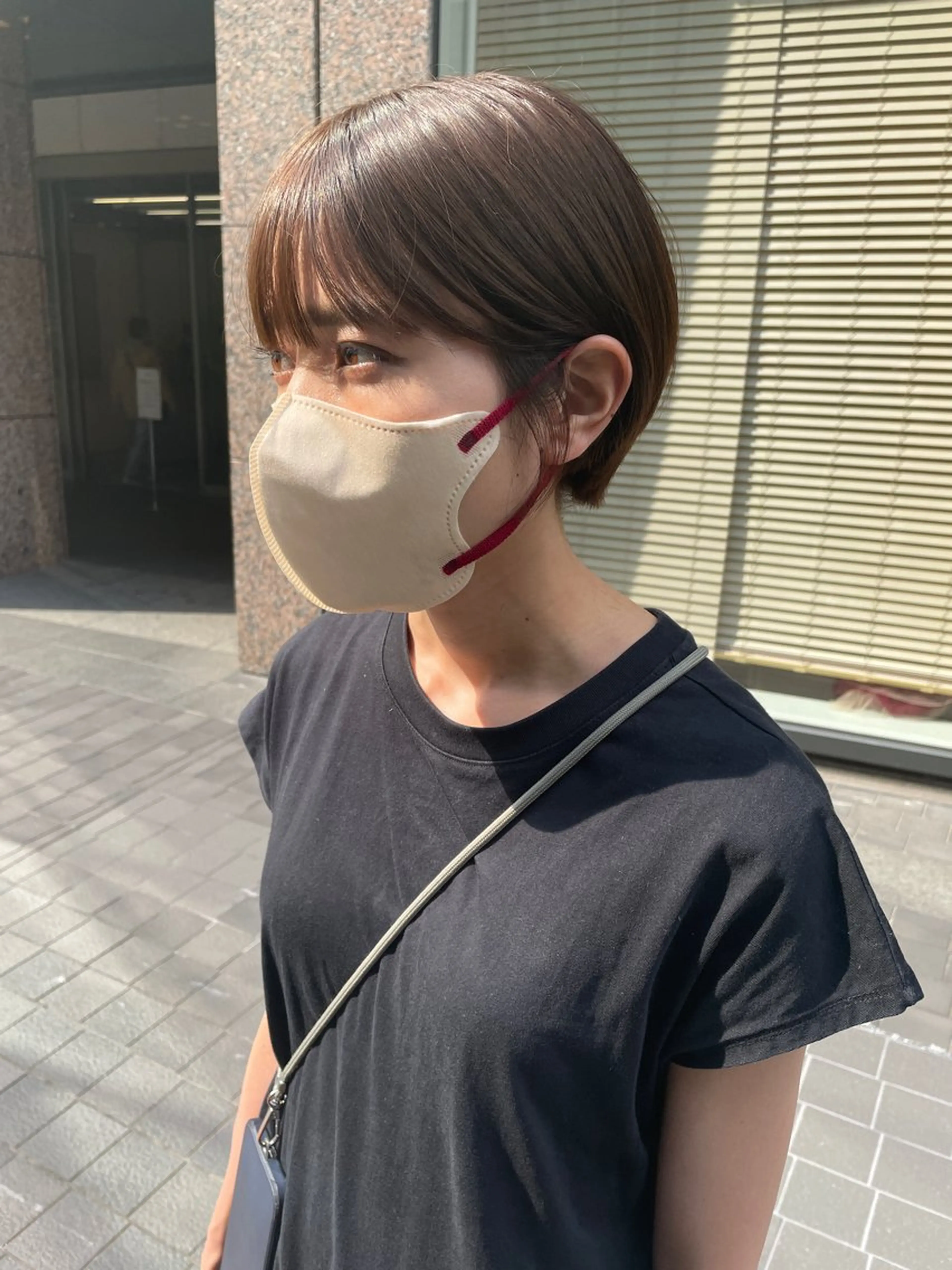 ショート 透明感ニュアンス 柔らかstyle🤍のヘアスタイル