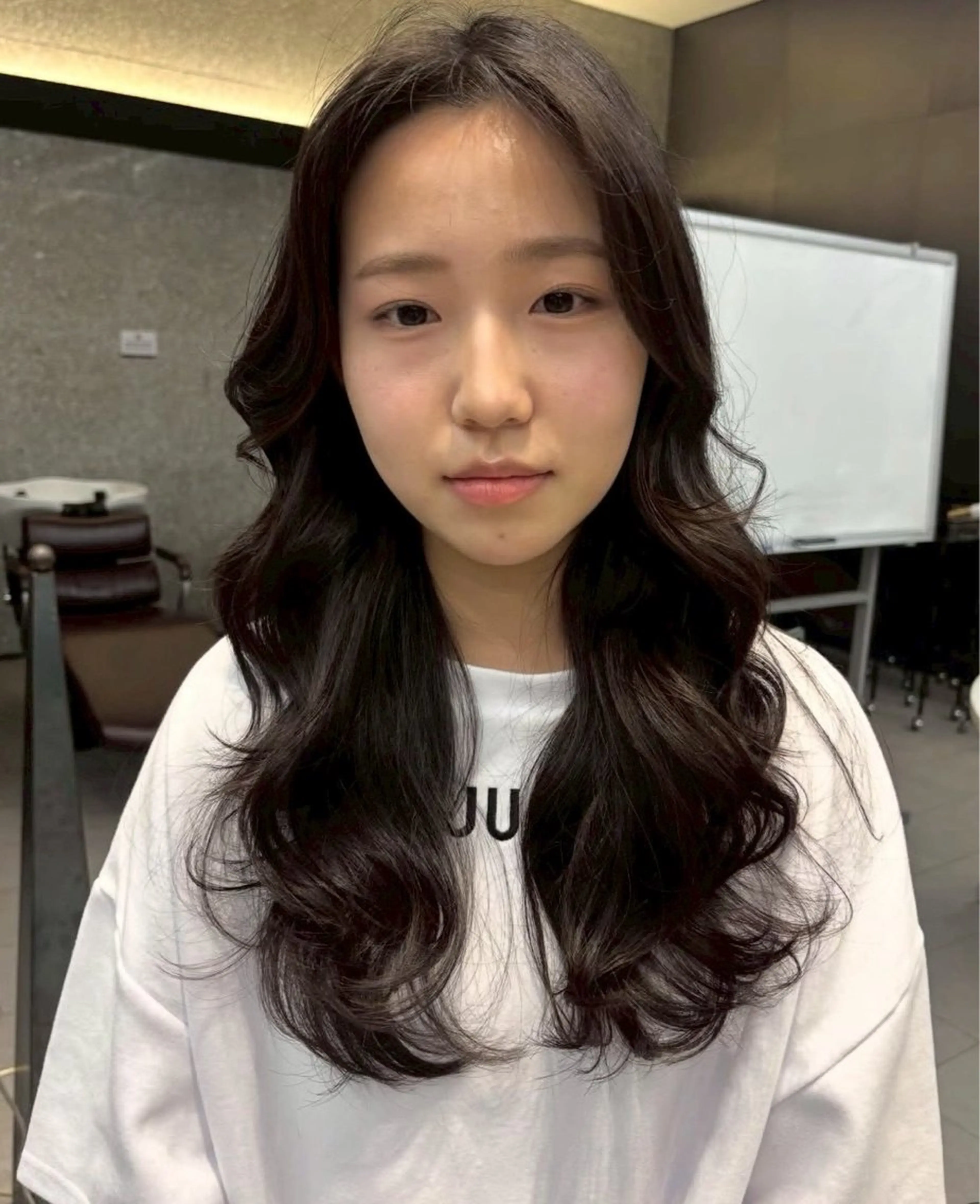 ロング パーマ 髪質改善/レイヤー 兼折楓馬のヘアスタイル