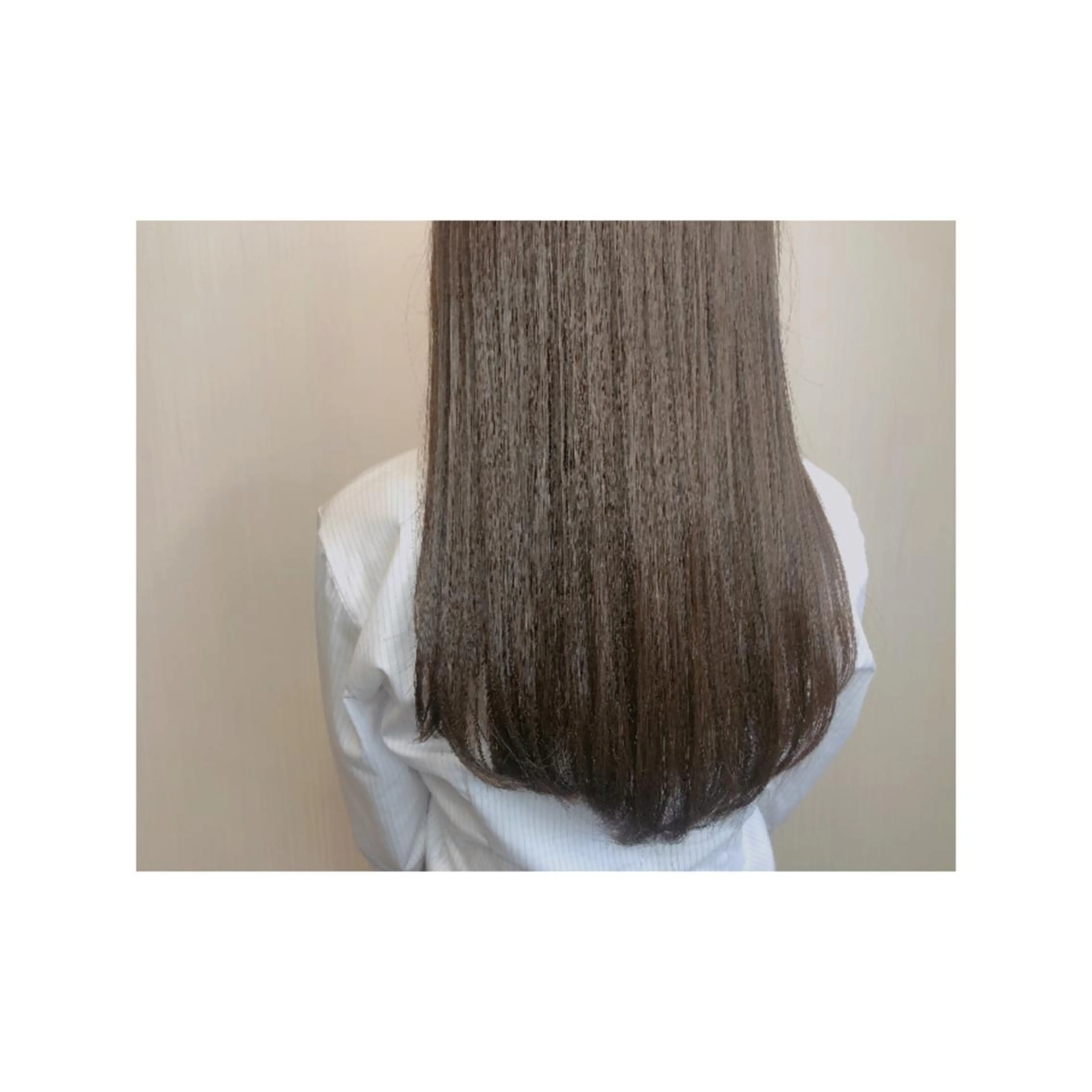 ロング カラー やました りなのヘアスタイル