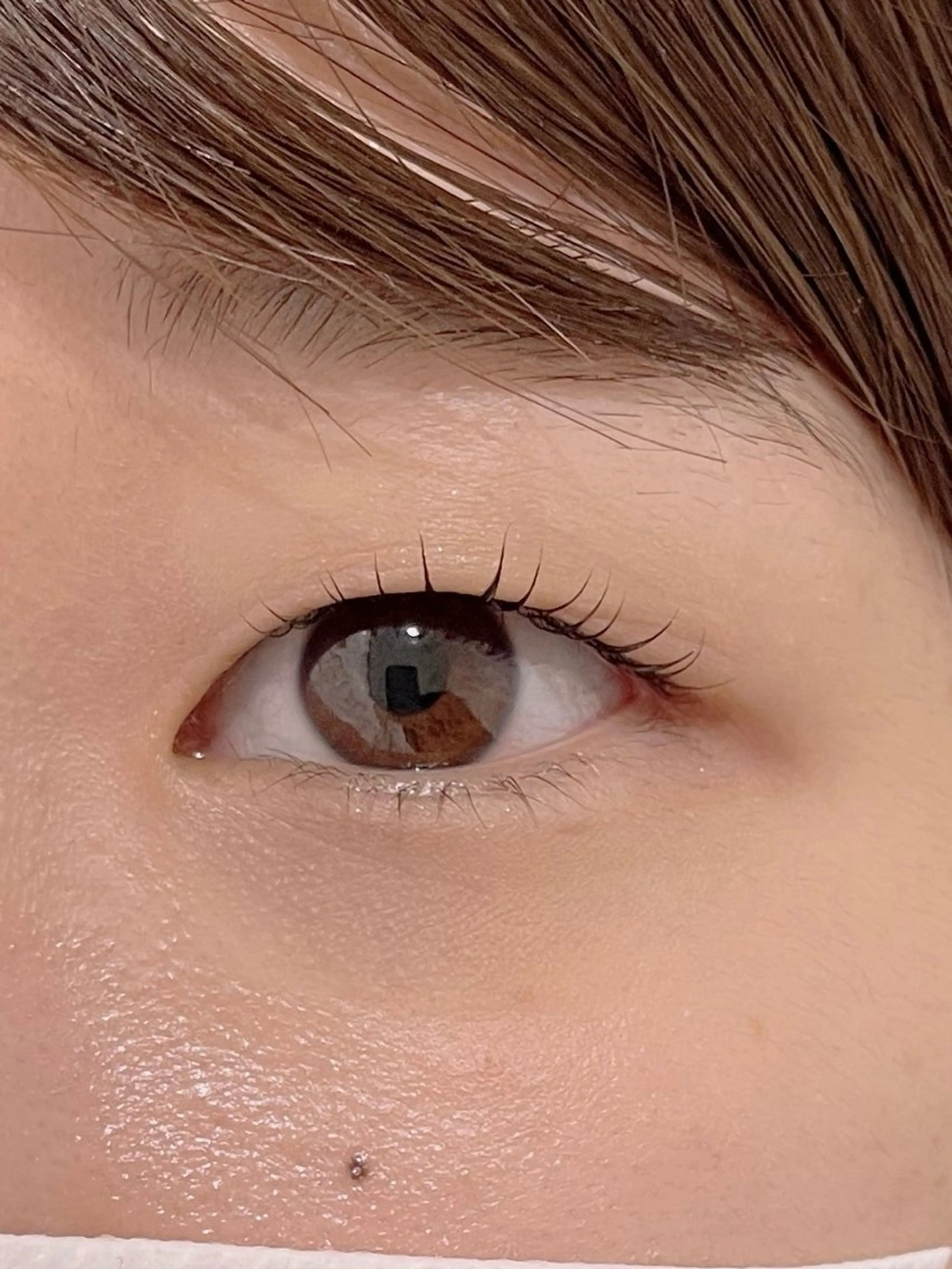 マツエク・マツパ 束感まつ毛 ナチュラル 一重×まつ毛パーマ eyelash salon　TOKIのマツエク・マツパデザイン