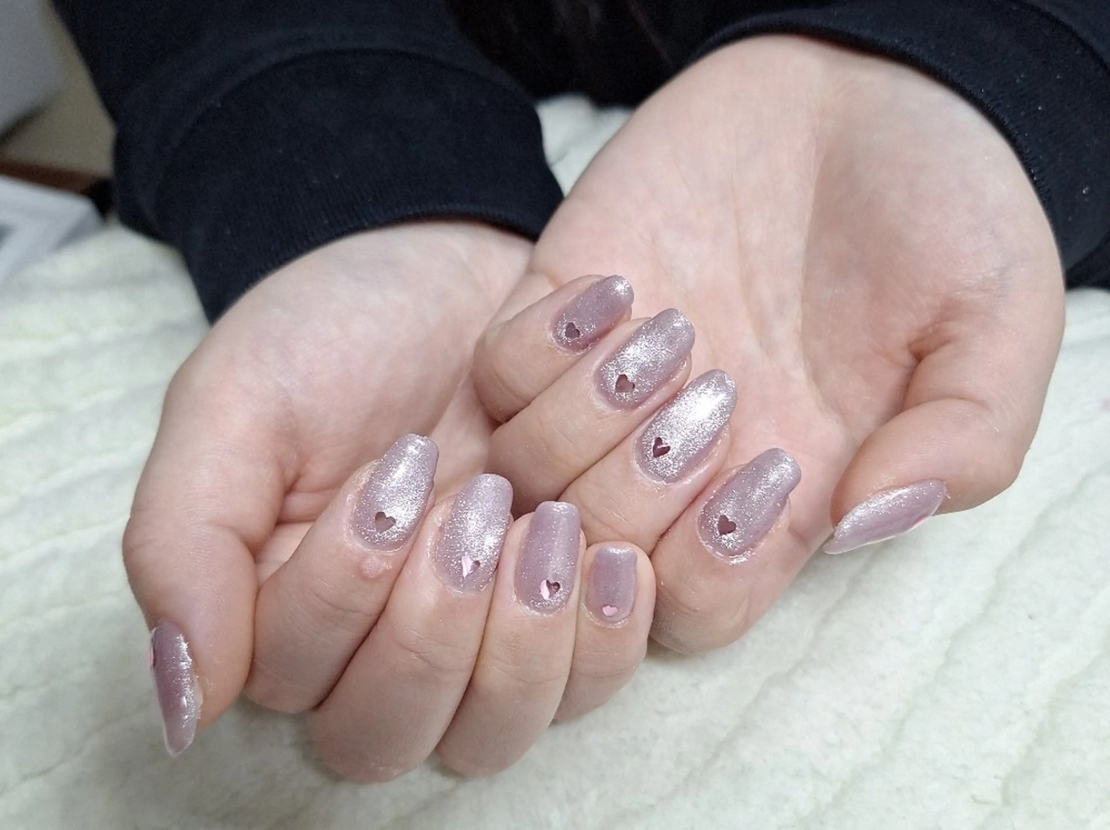 ネイル ハート 藤井 みなこのネイルデザイン