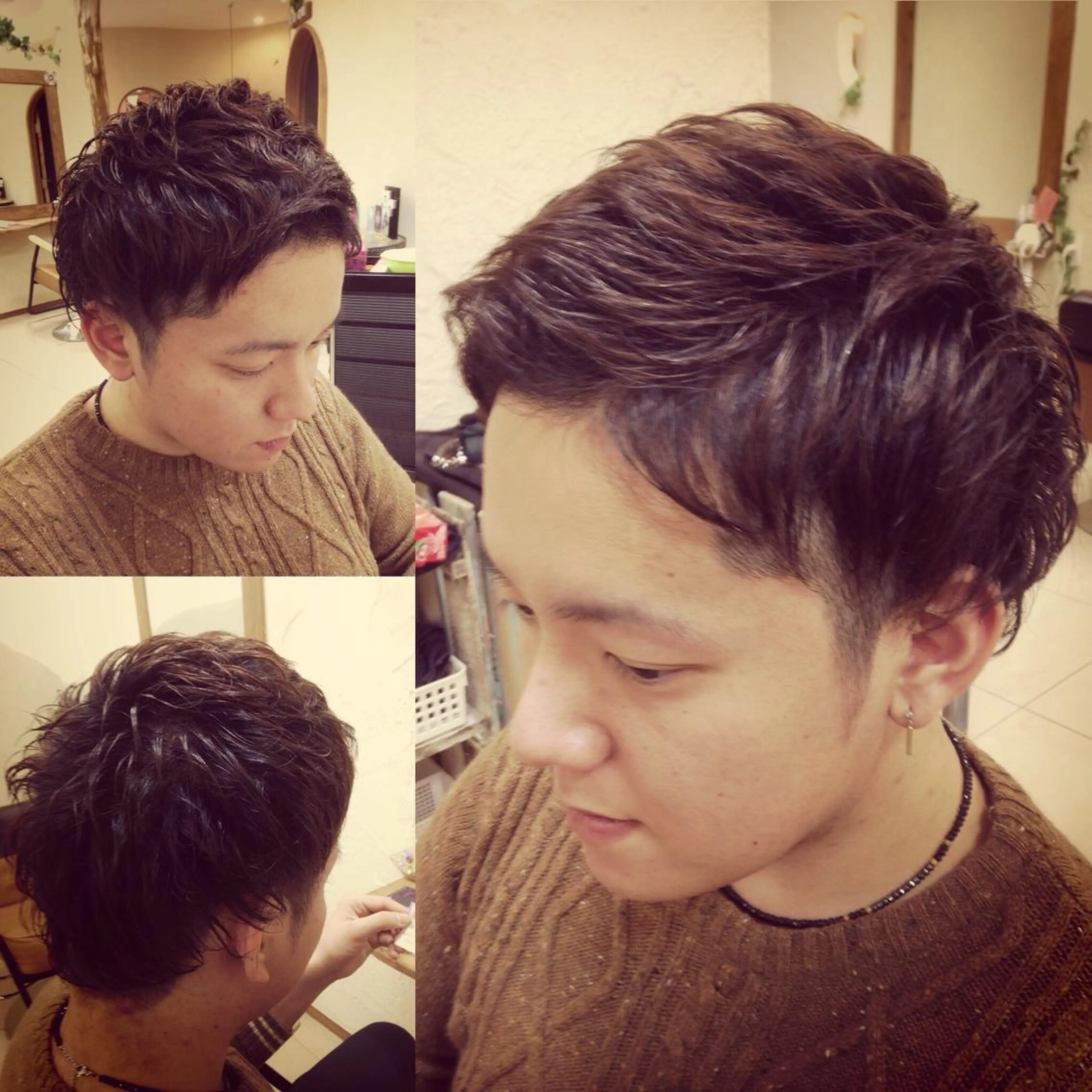 メンズ 飯盛 和樹のヘアスタイル