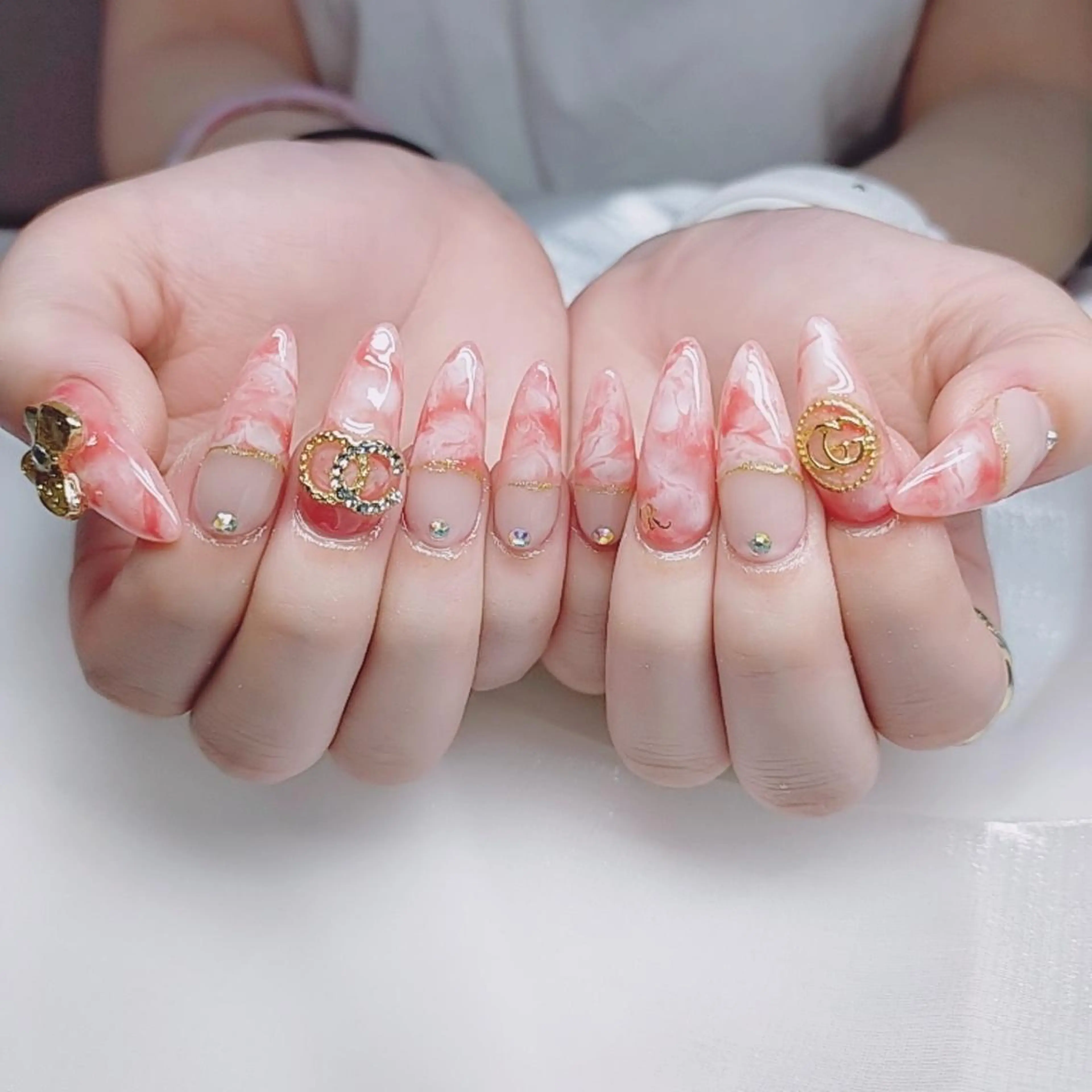 ネイル ハンドネイル 森 ネイルサロンのネイルデザイン