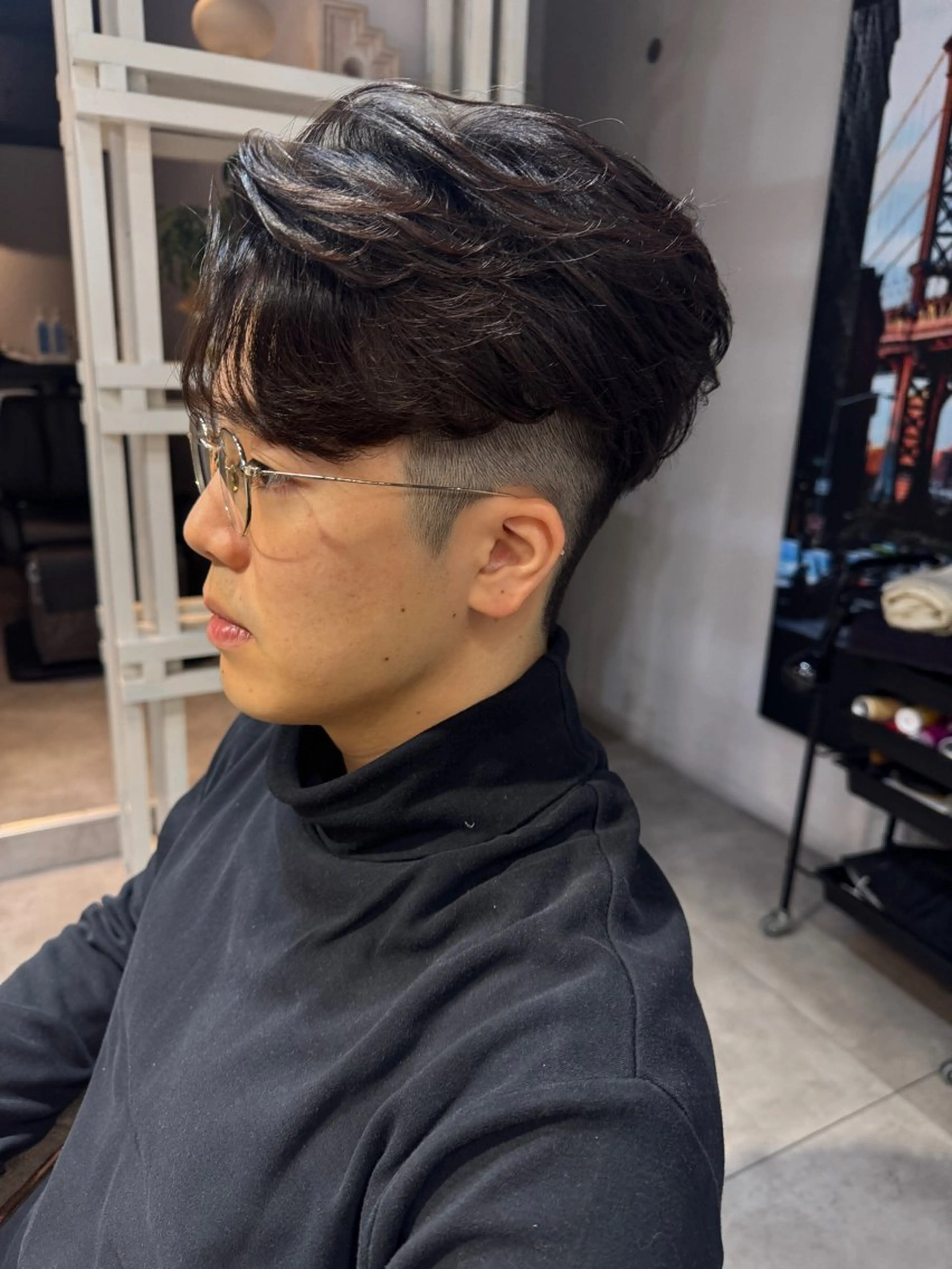 ショート パーマ メンズ フェザーパーマ メンズパーマ カット パーマ トリートメント Dxxxx III所属・似合う髪型が 分からない方へのヘアスタイル