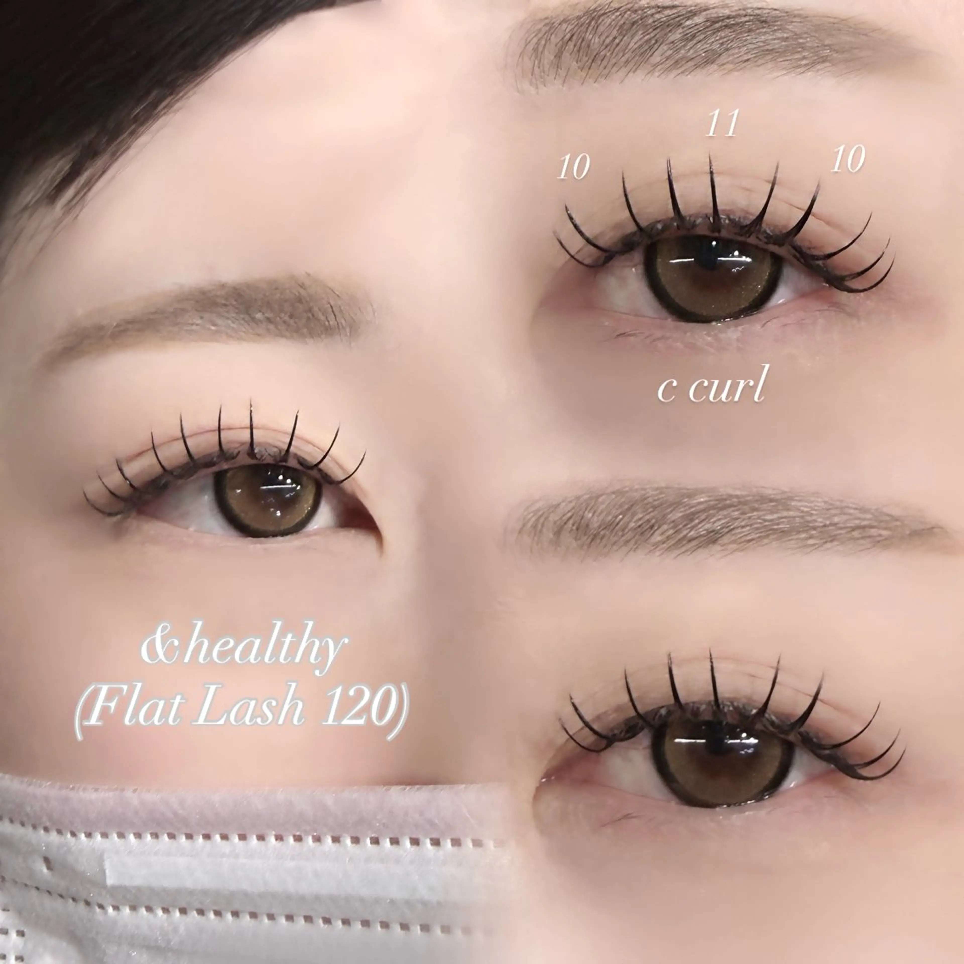 マツエク・マツパ マツエク BaseMent eYeSPOTのマツエク・マツパデザイン