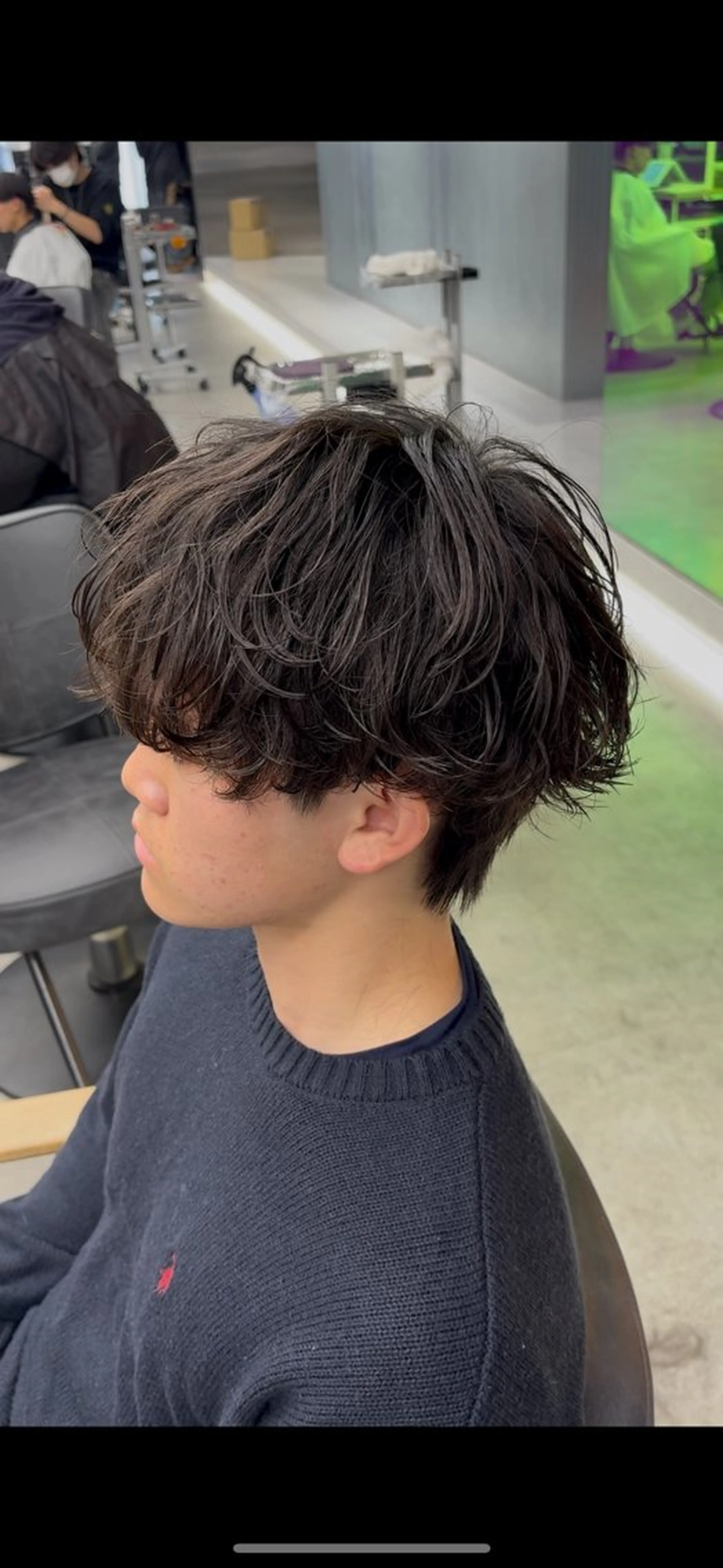 ショート パーマ メンズ メンズパーマ プードルパーマ 学生（メンズ向け） スパイキーショート 波巻きパーマ カット パーマ シャドウパーマ/ ルーズパーマ/メンズのヘアスタイル