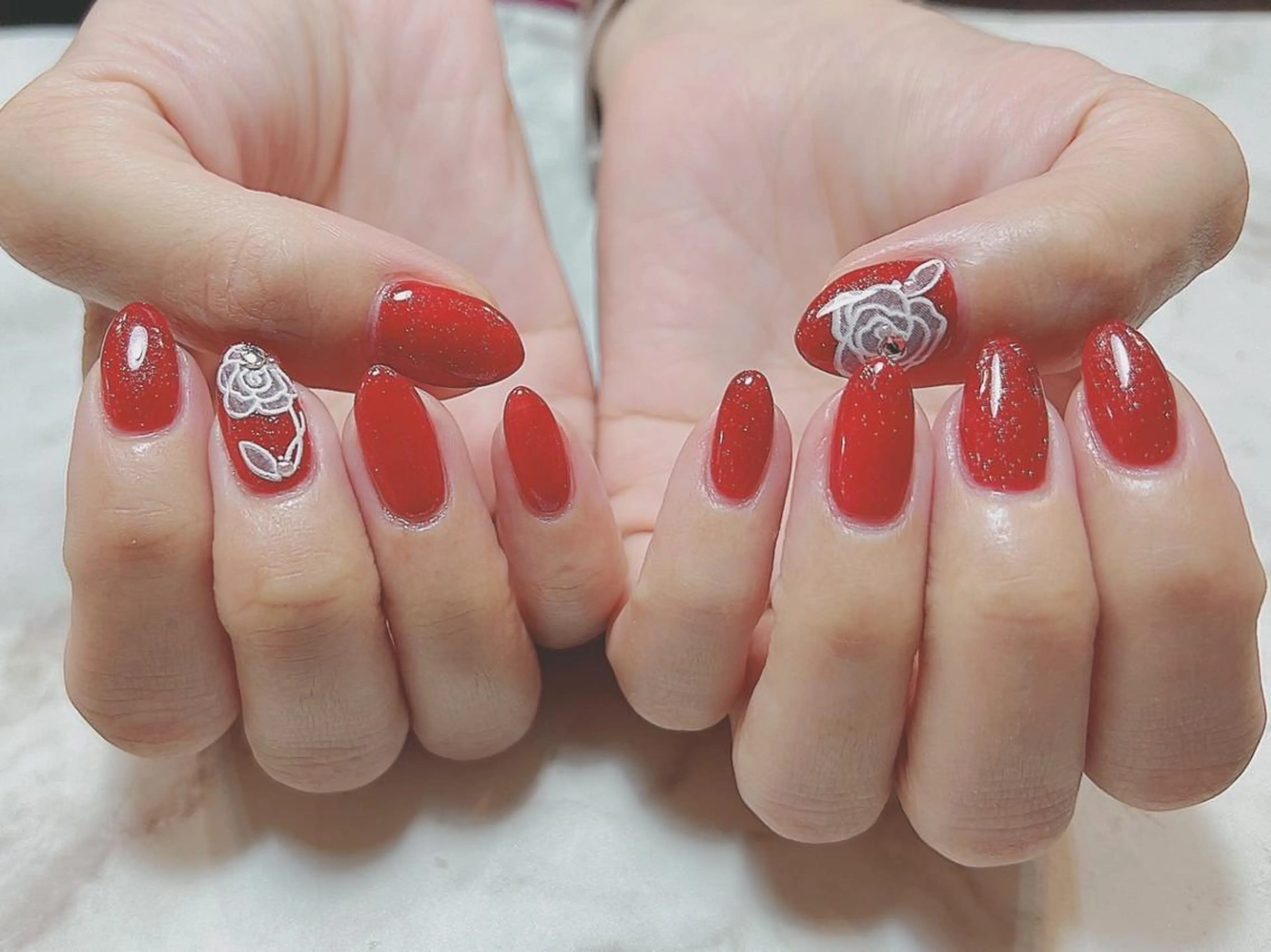 ネイル アートネイル 持ち込み ハンドネイル Nailist Honamiのネイルデザイン