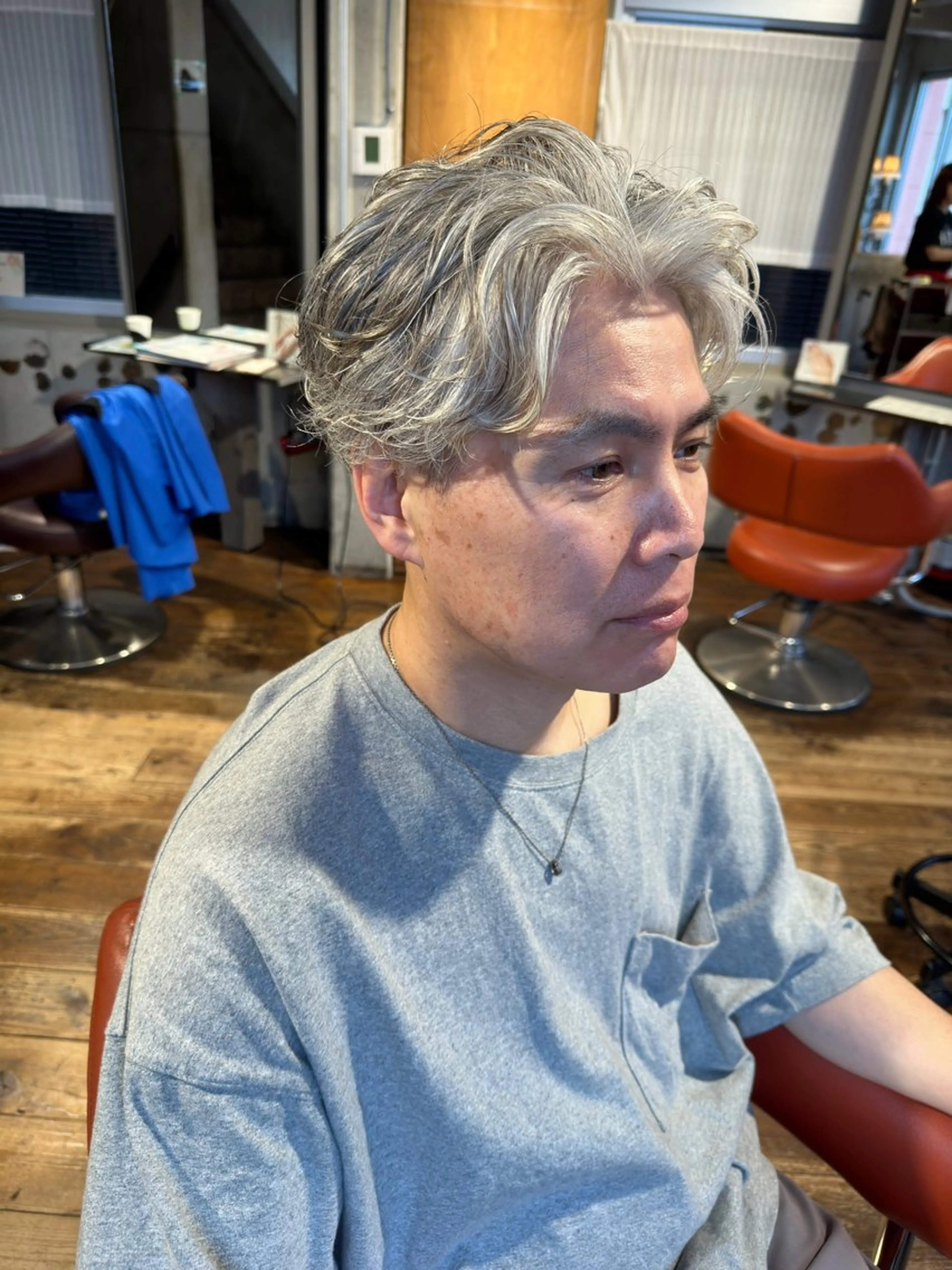 メンズ 髪質改善|縮毛矯正 ◎店長◎Keitaのヘアスタイル