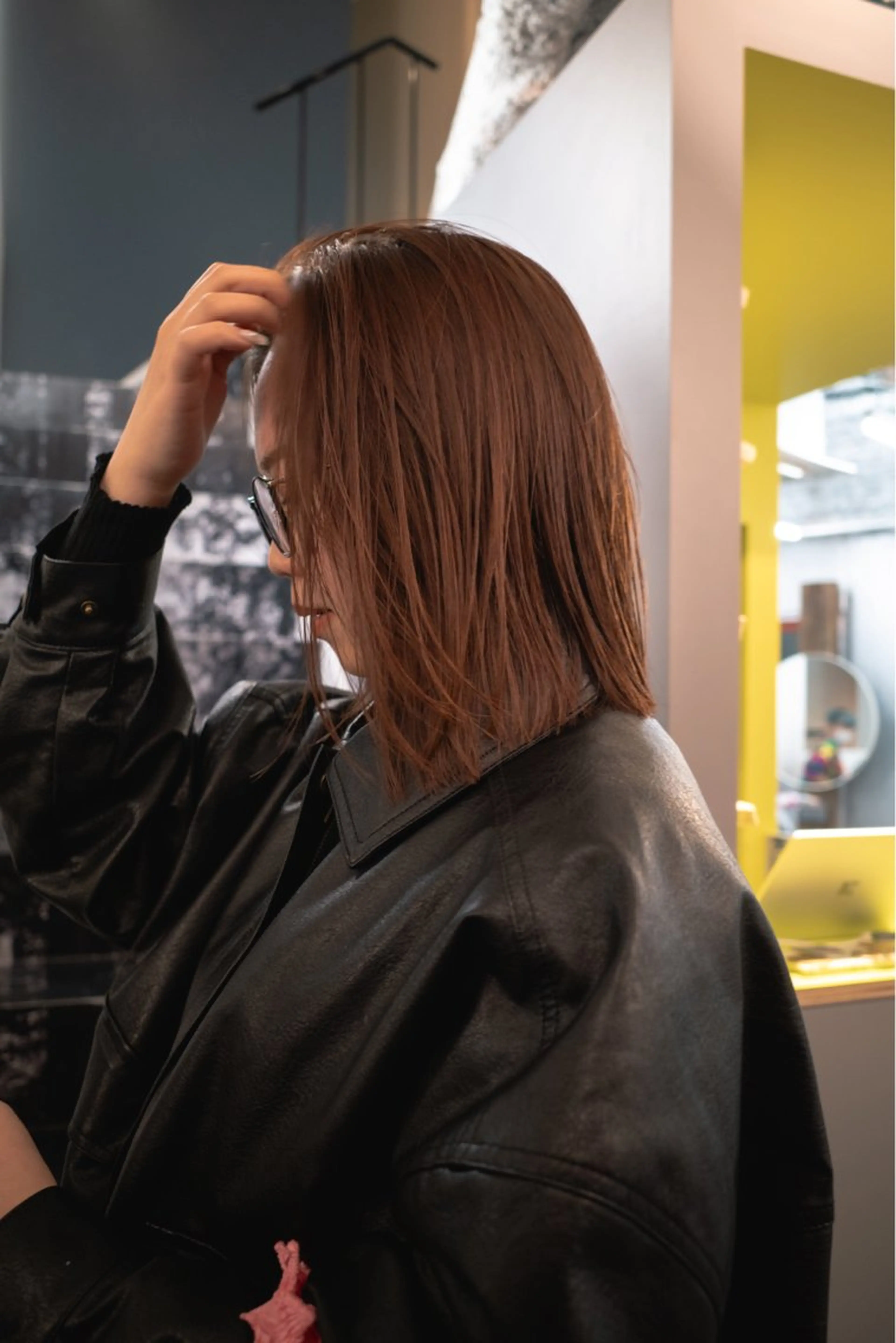 ミディアム カラー カット レイヤー/パーマ /ウルフ/nabeのヘアスタイル