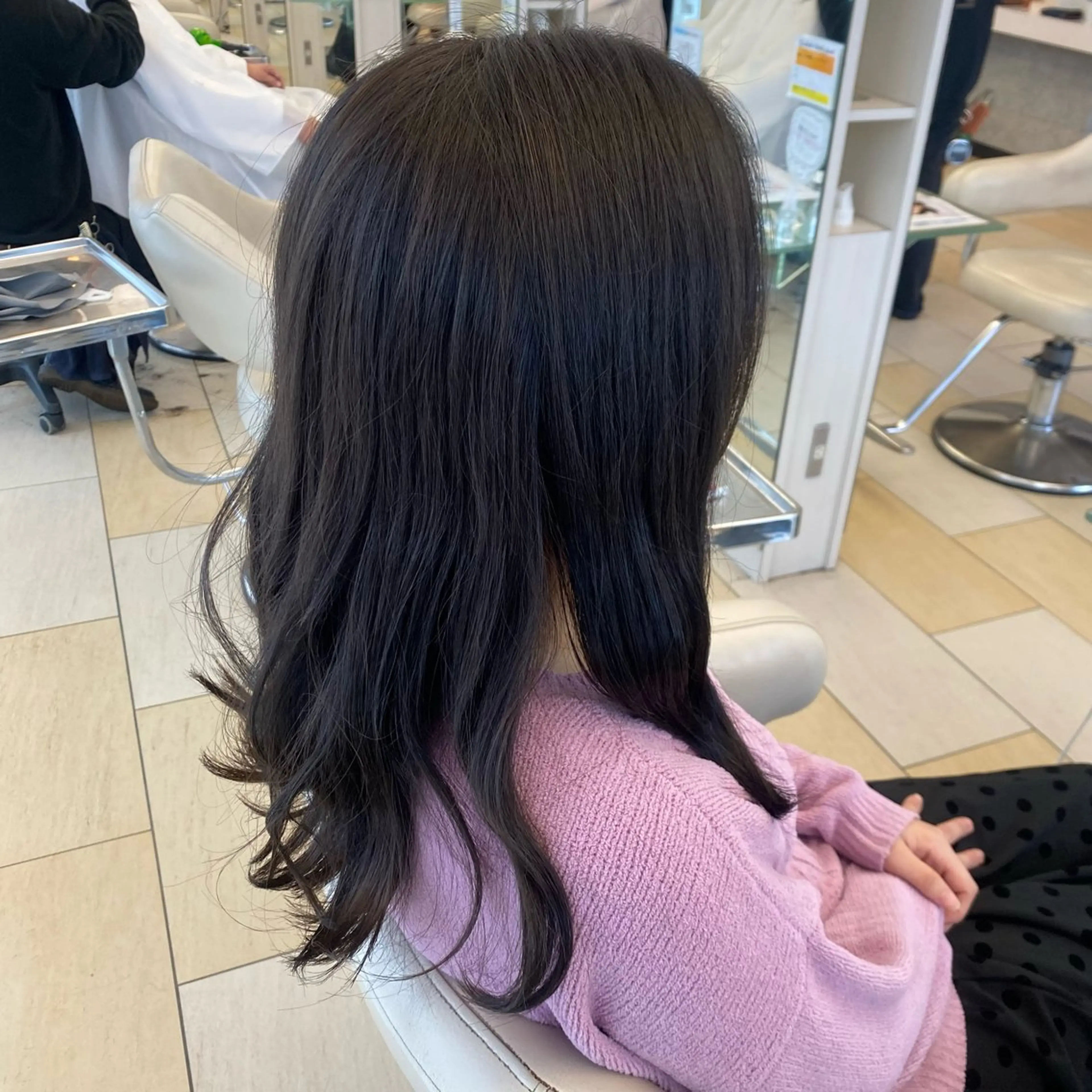 ロング カラー 牧 ゆりか𓋈のヘアスタイル