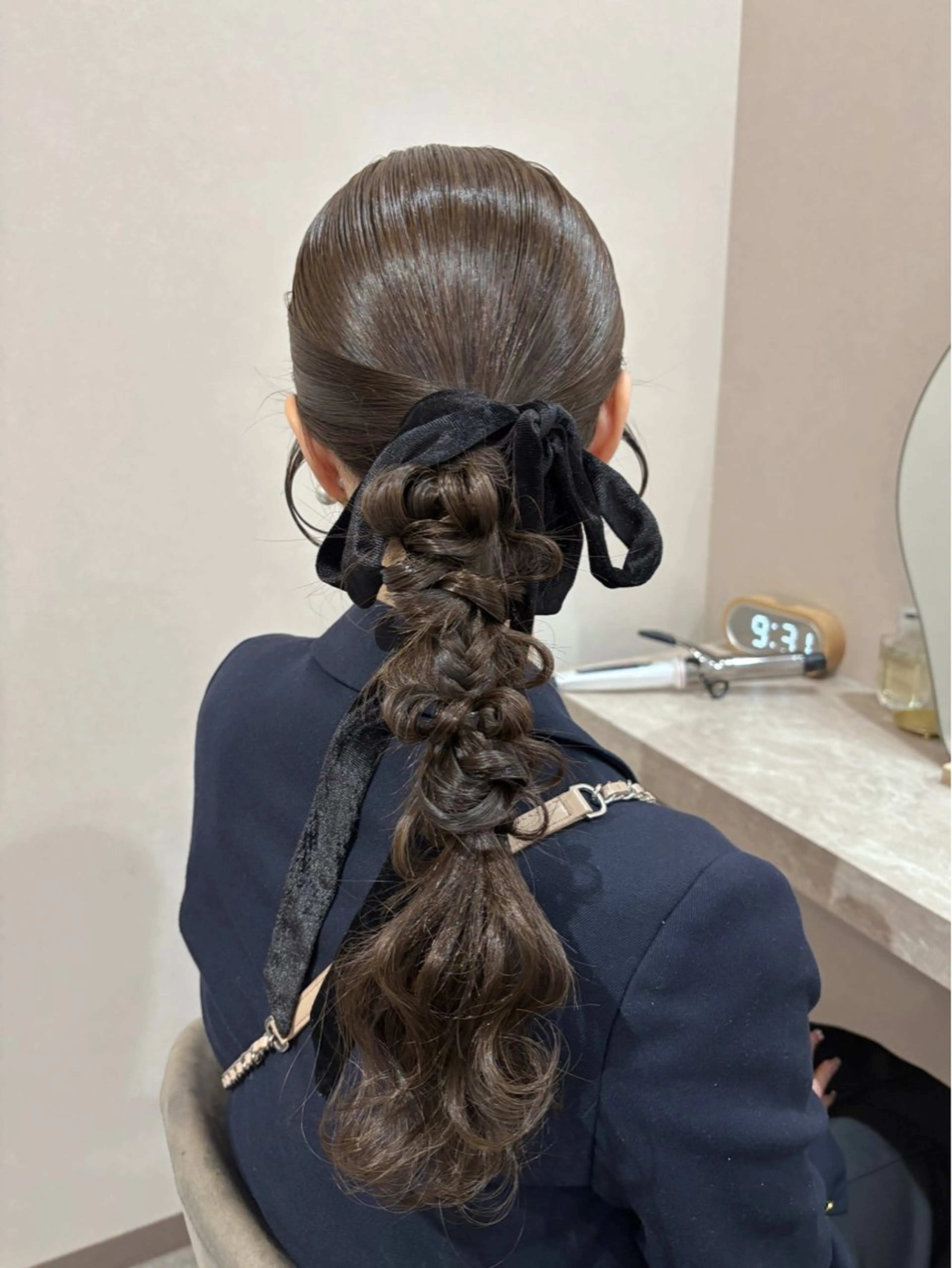 ヘアアレンジ ヘアセット Mila hinaのヘアスタイル