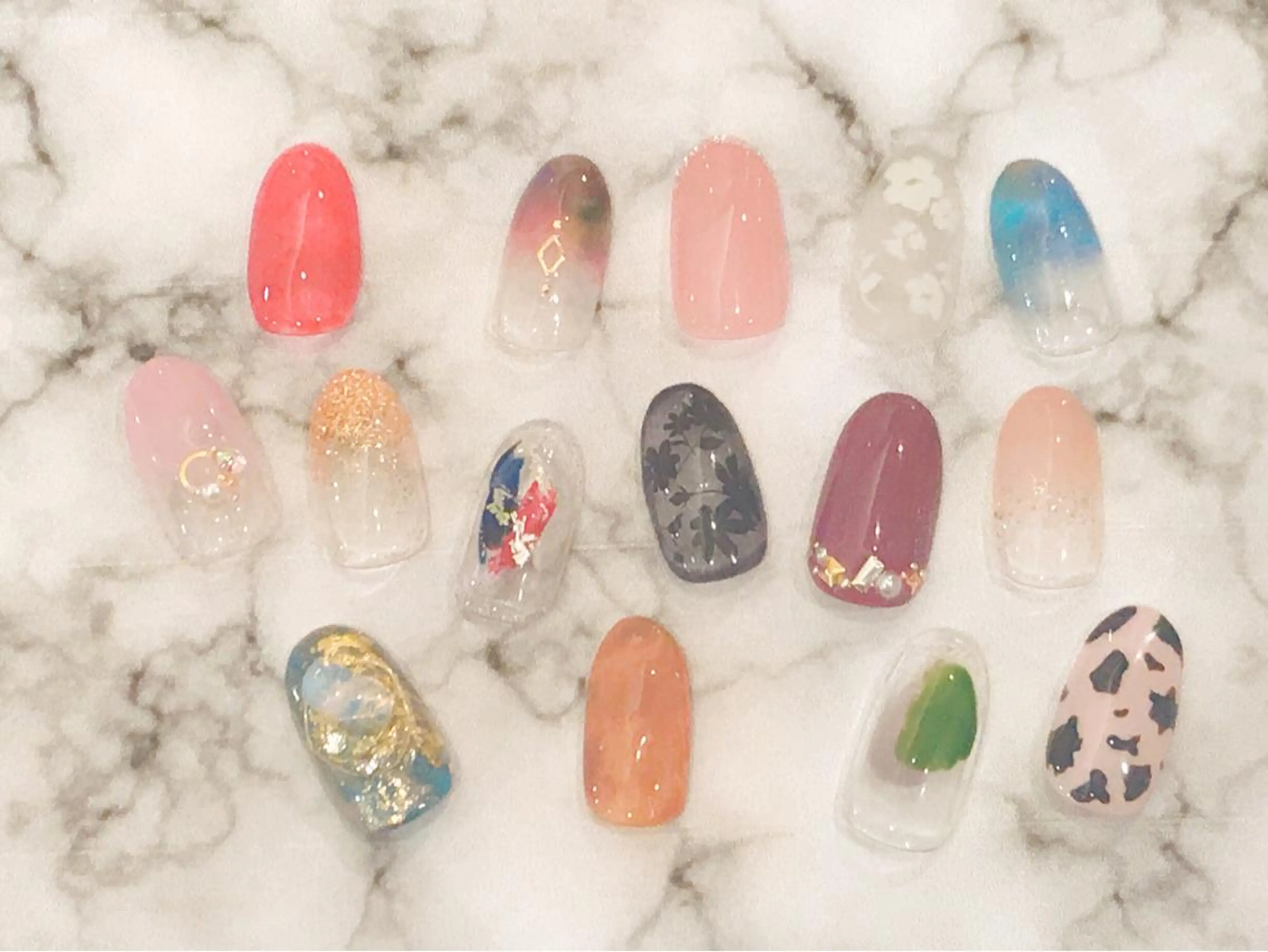 ネイル LUKE所属・もとまつ さちこのネイルデザイン