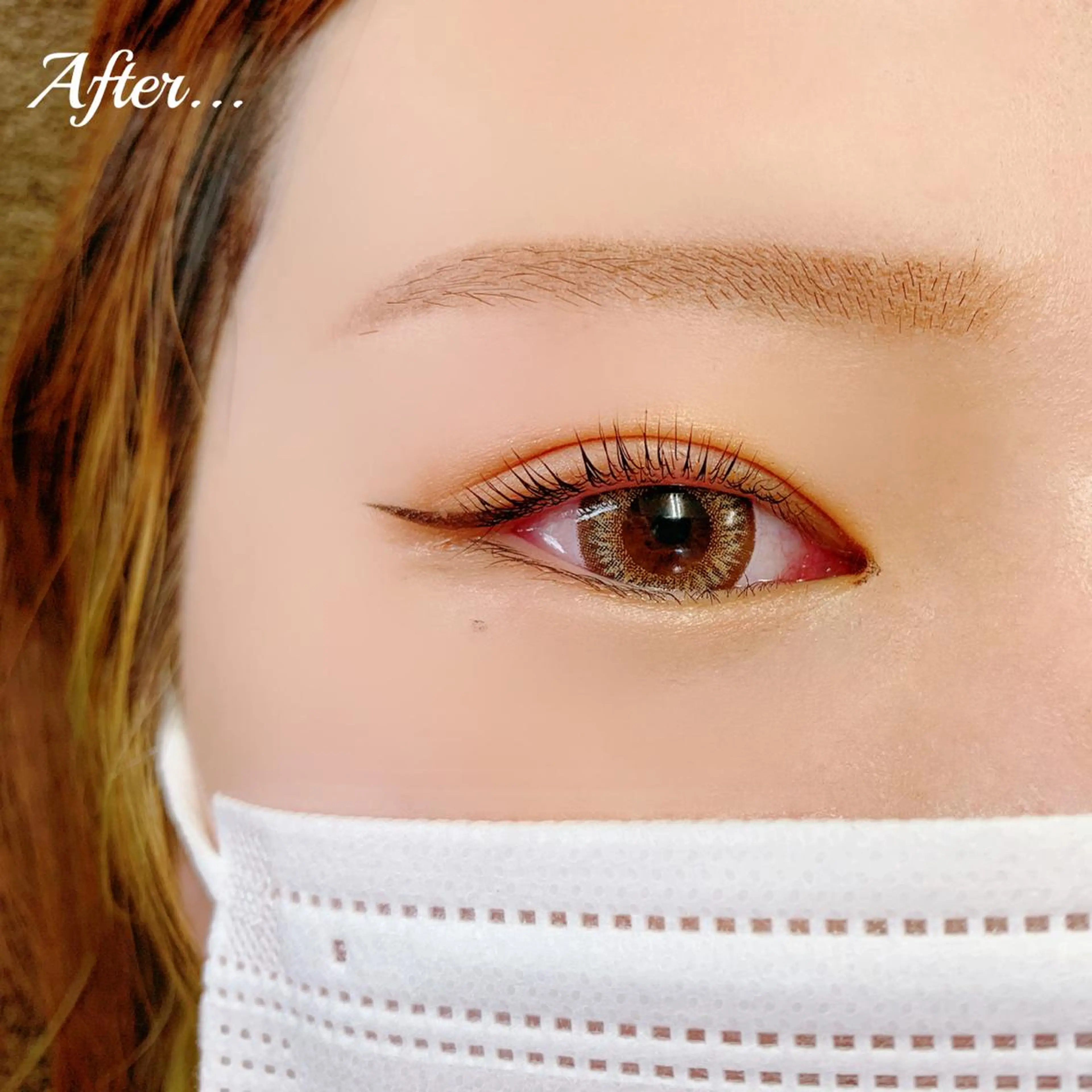 マツエク・マツパ マツナガ☺︎ // Afterのマツエク・マツパデザイン