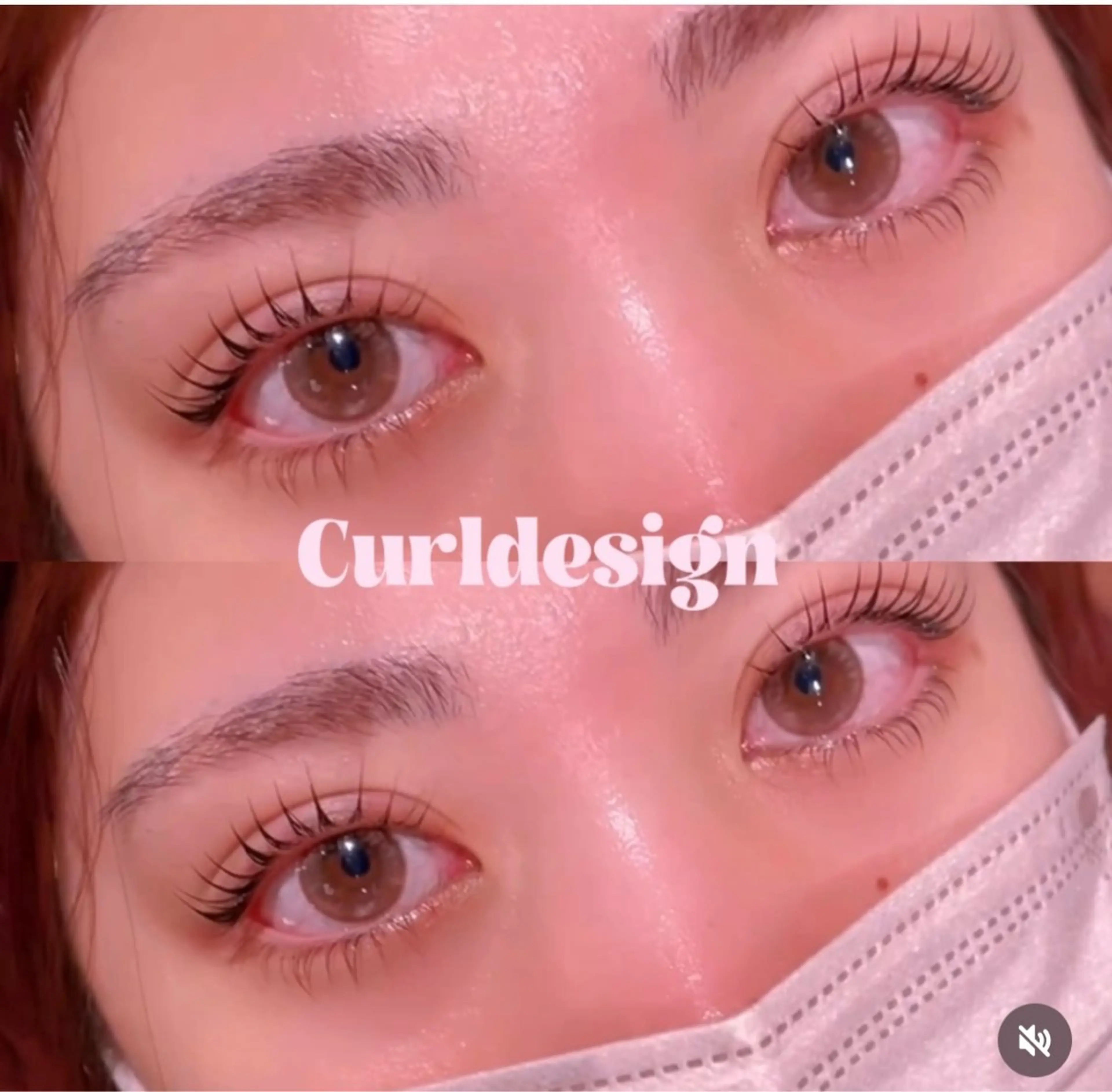 🎀上下まつ毛パーマの写真