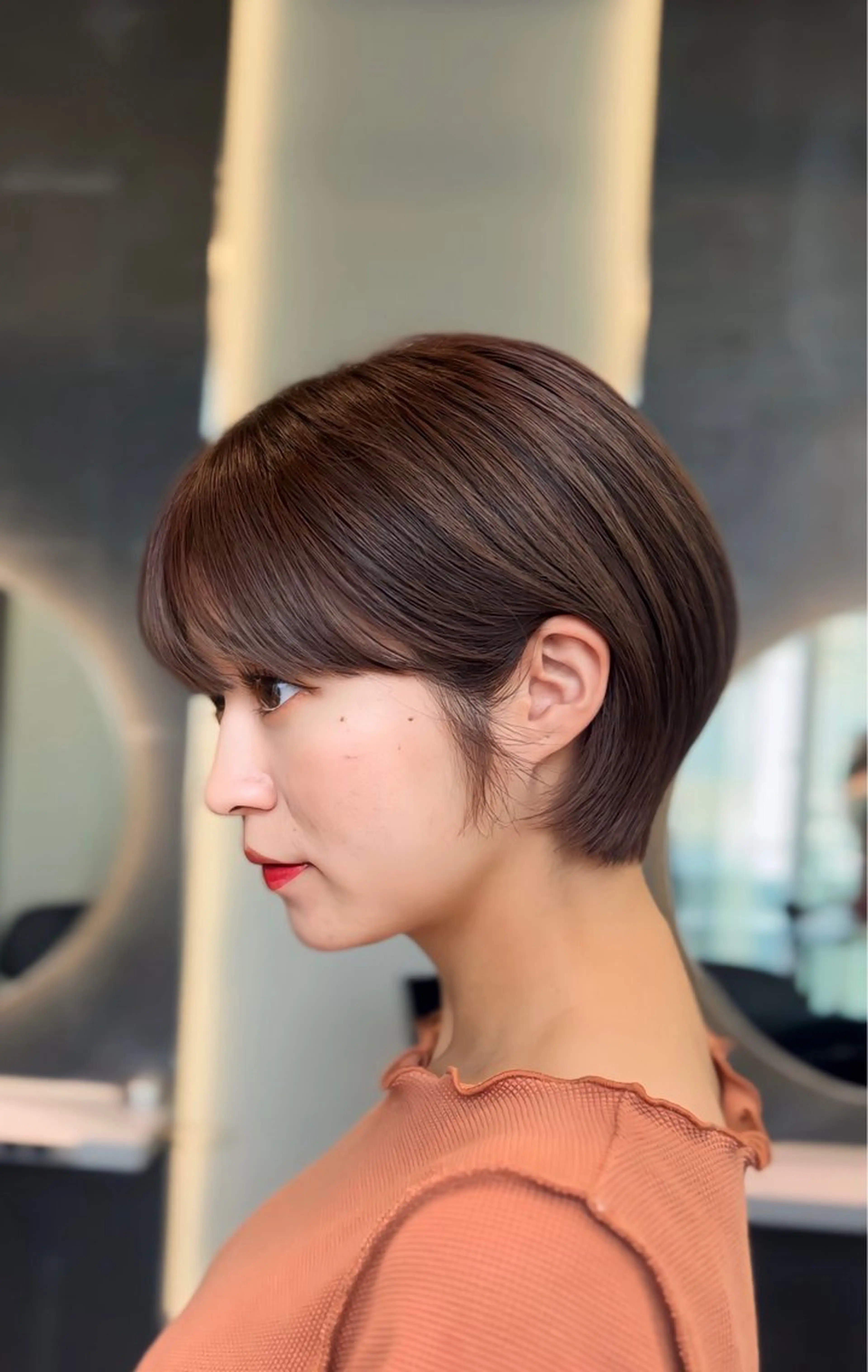 ショート カラー カット ヘアカラー トリートメント 🩵髪質改善/ 似合わせ/ショートのヘアスタイル