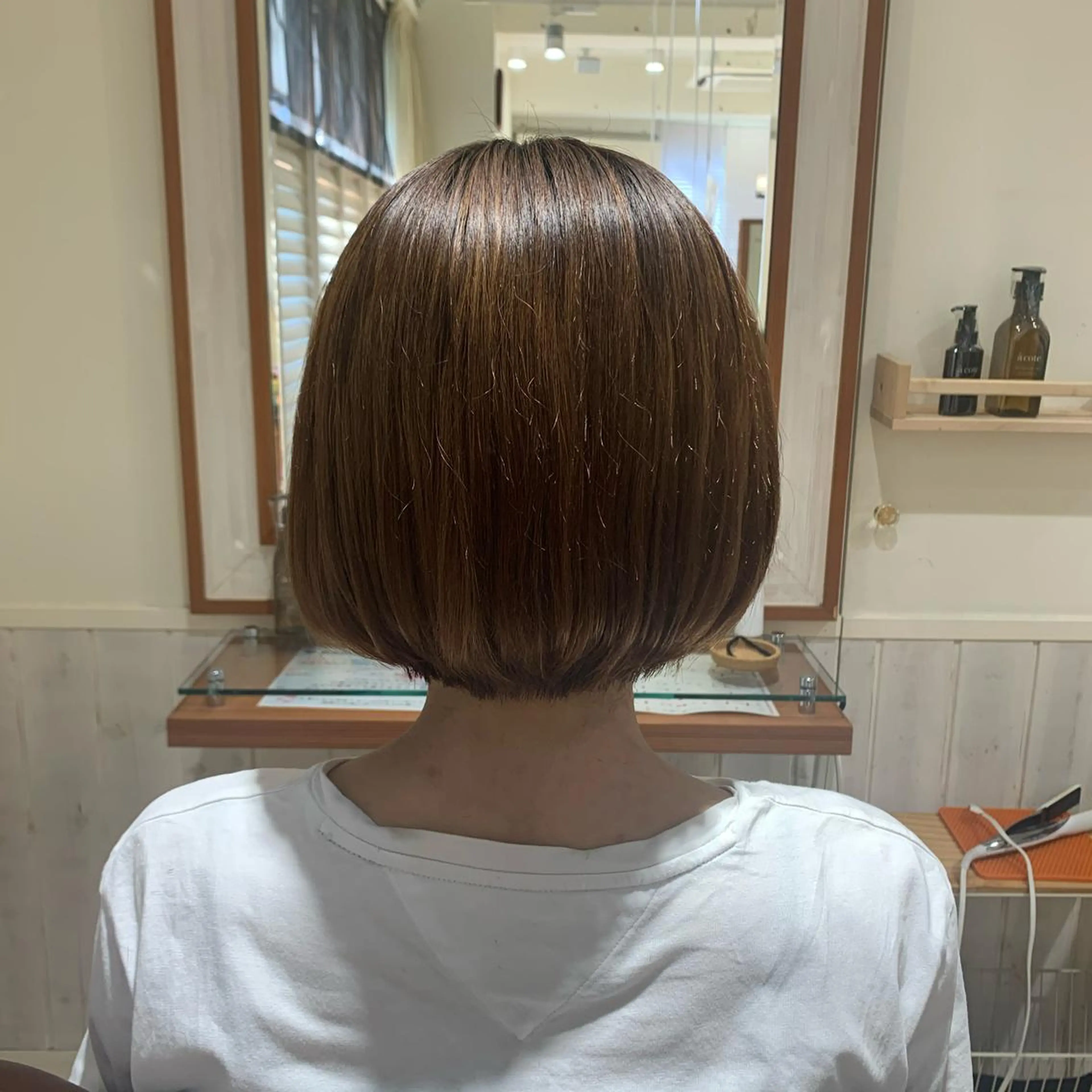 ショート ボブ/美髪矯正 /佐藤　奈巳のヘアスタイル