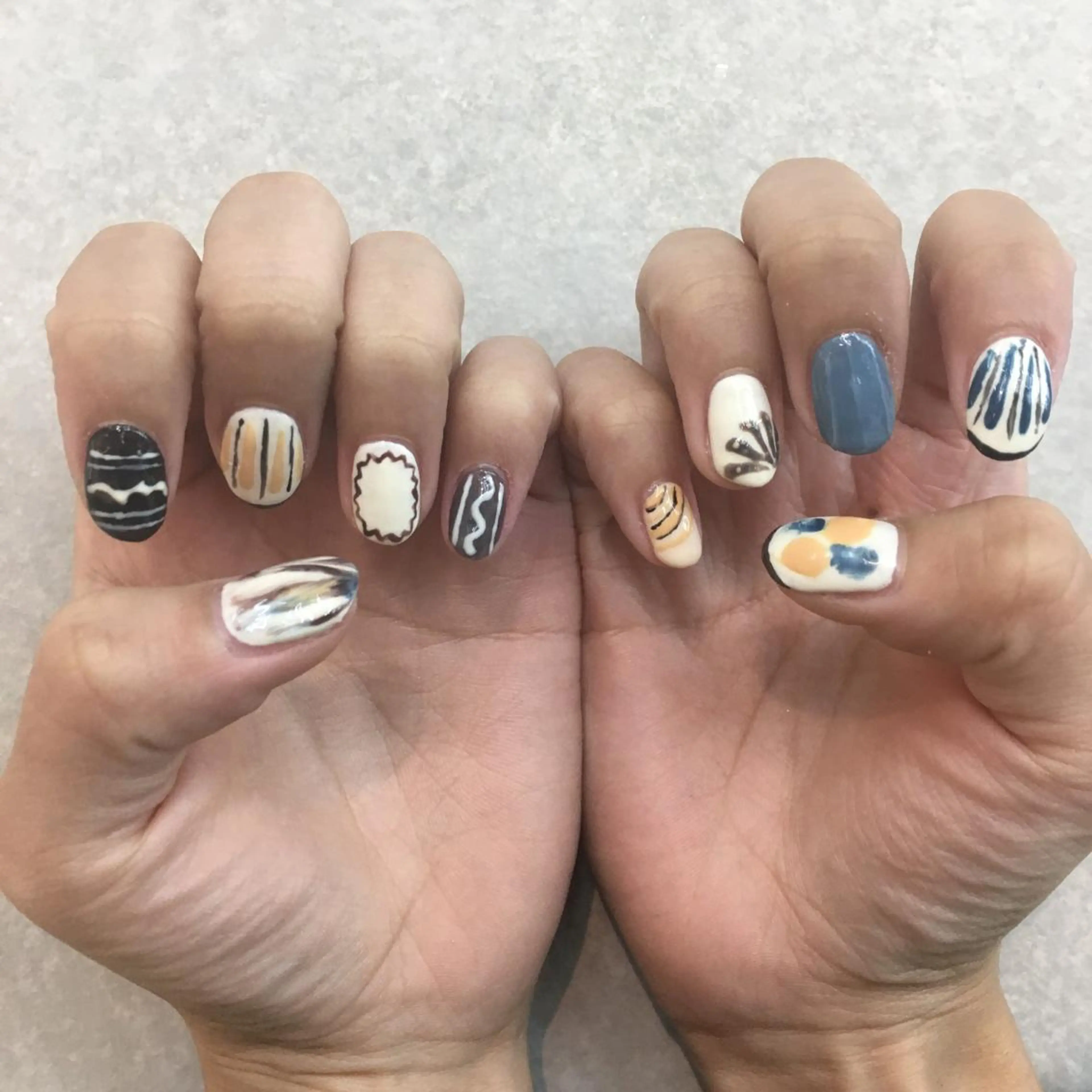 ネイル 【似合わせ提案】鈴木 舞のネイルデザイン