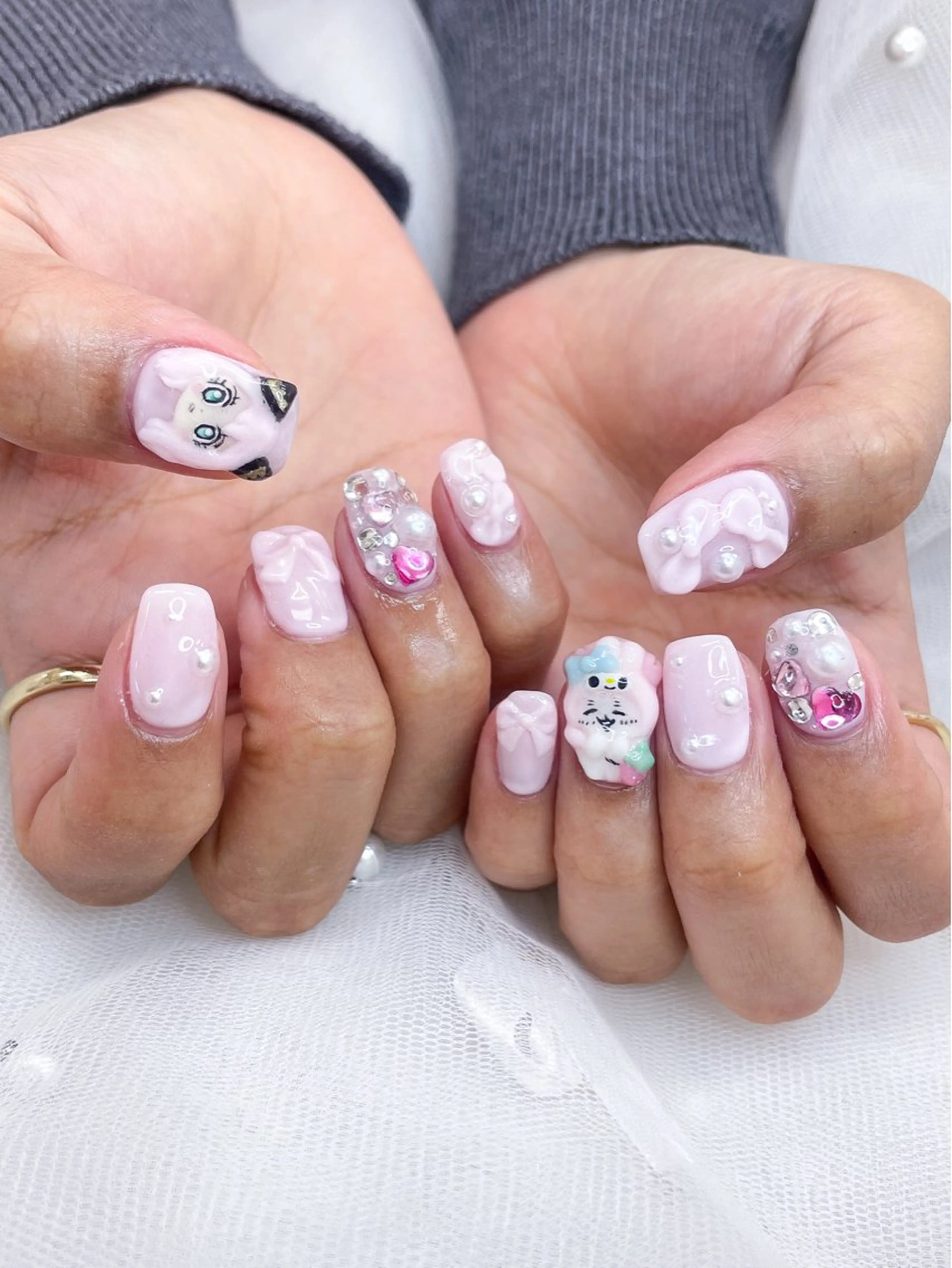 ネイル ハンドネイル 五十嵐 美智のネイルデザイン