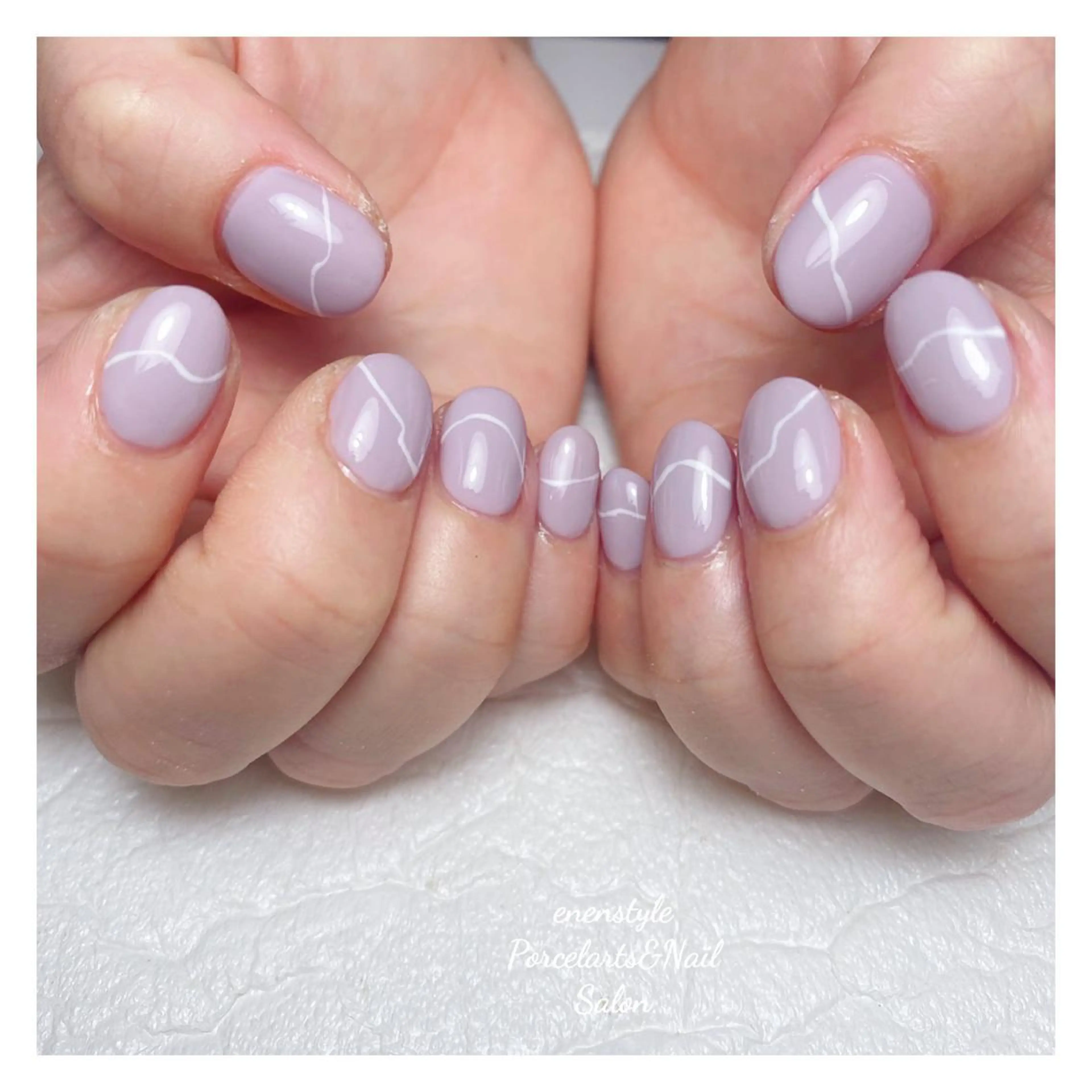ミディアム ネイル 👑enen style👑のネイルデザイン