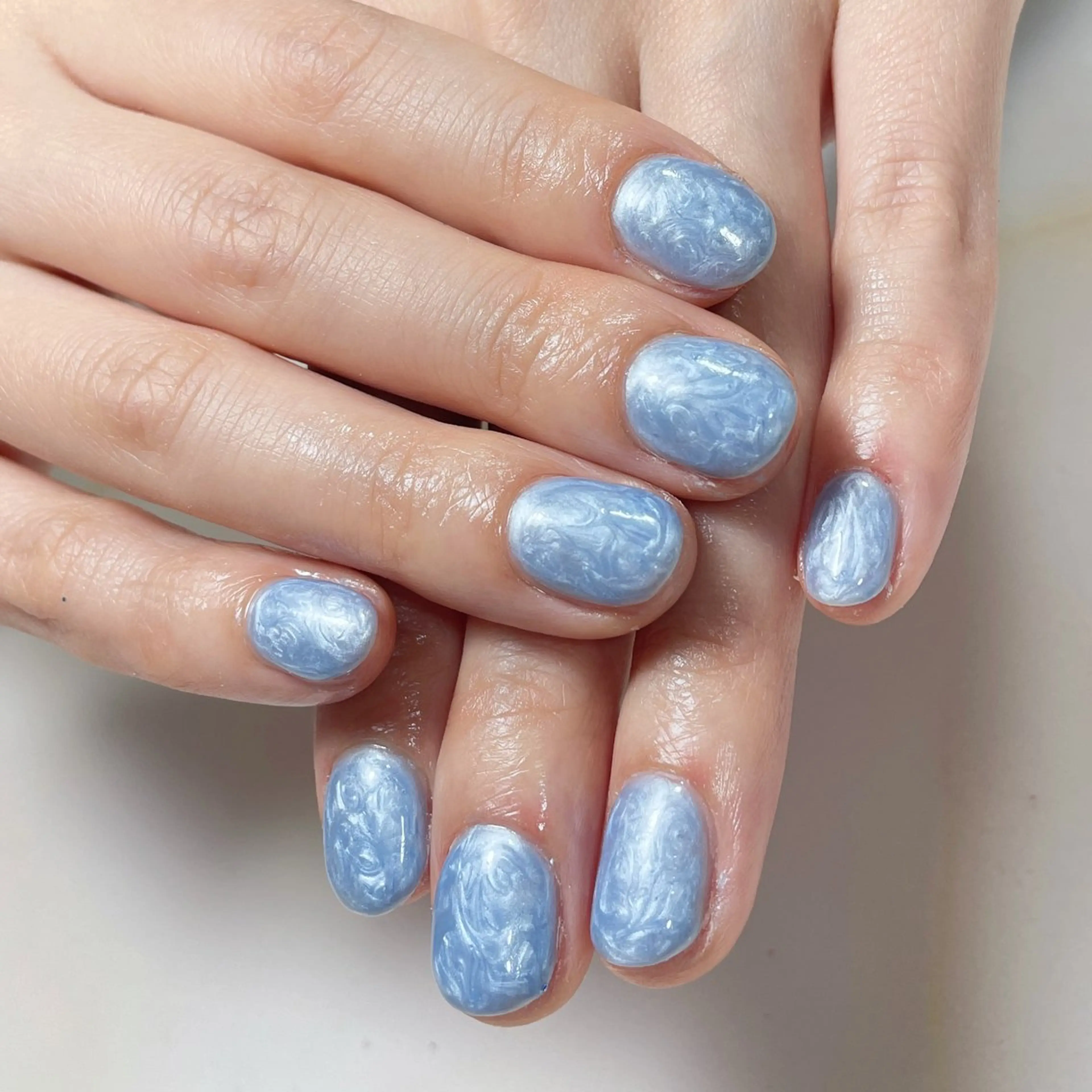 ネイル アートネイル フレンチネイル ジェルネイル グラデーション 韓国ネイル ハンドネイル 久保田 マリコのネイルデザイン