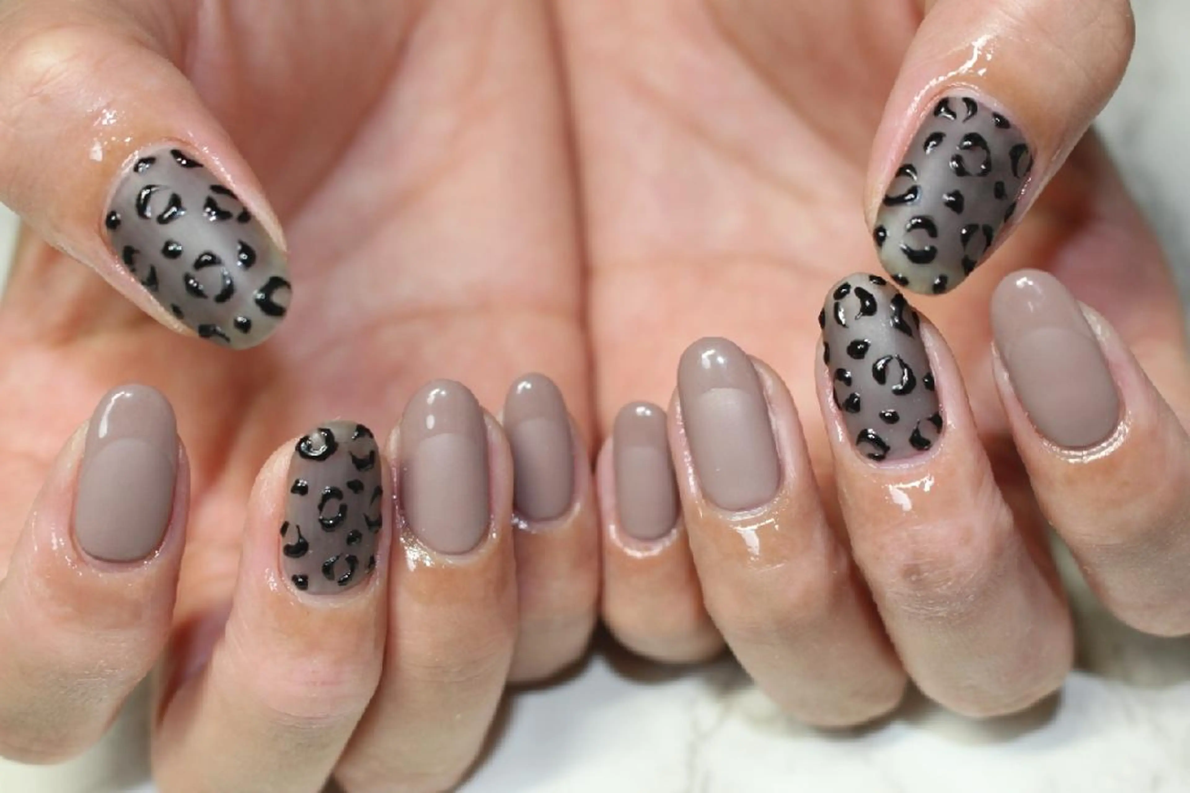 ネイル yu-a  スカルプ ネイルakiのネイルデザイン