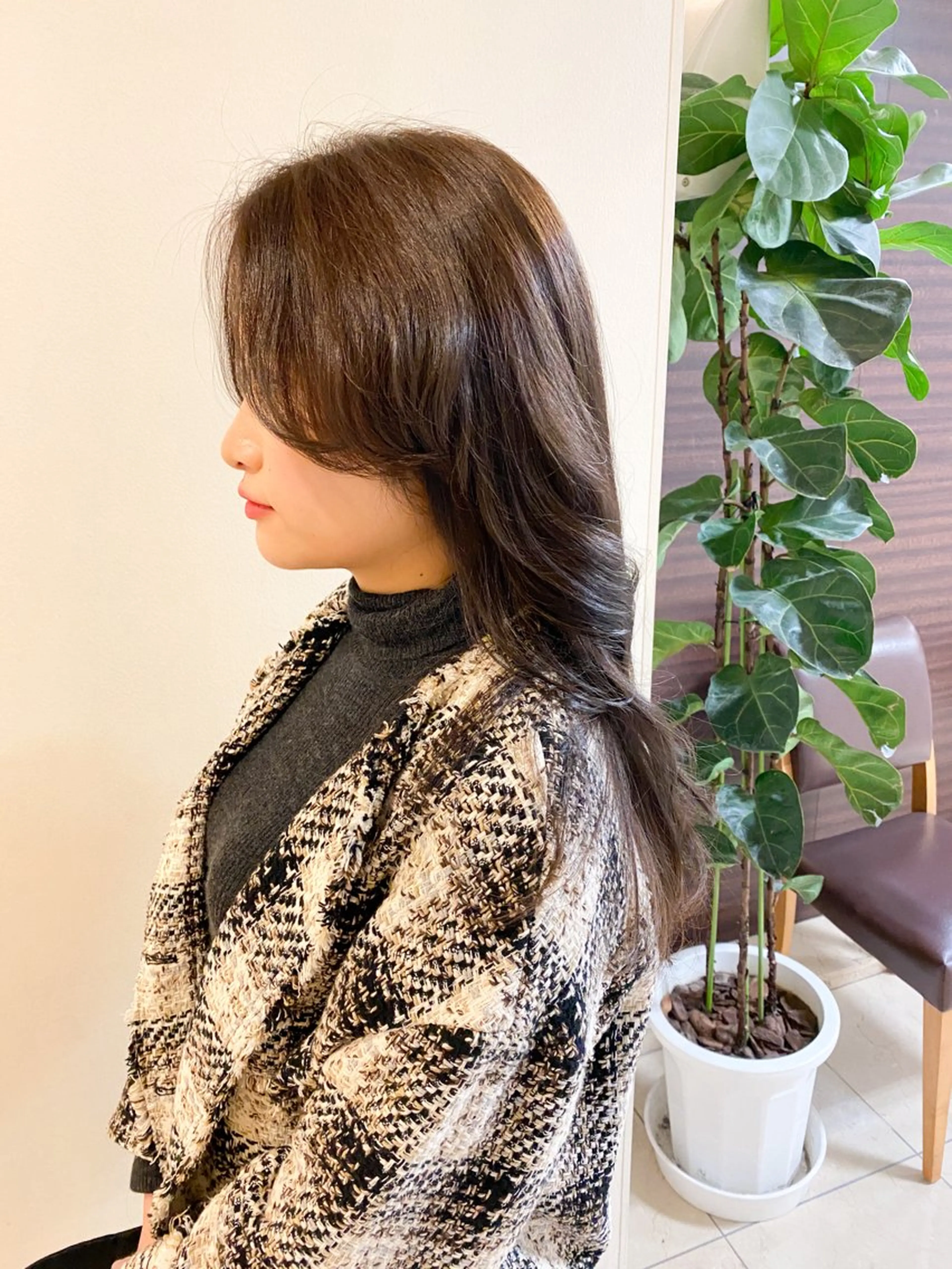 ロング 内田 浩一朗のヘアスタイル