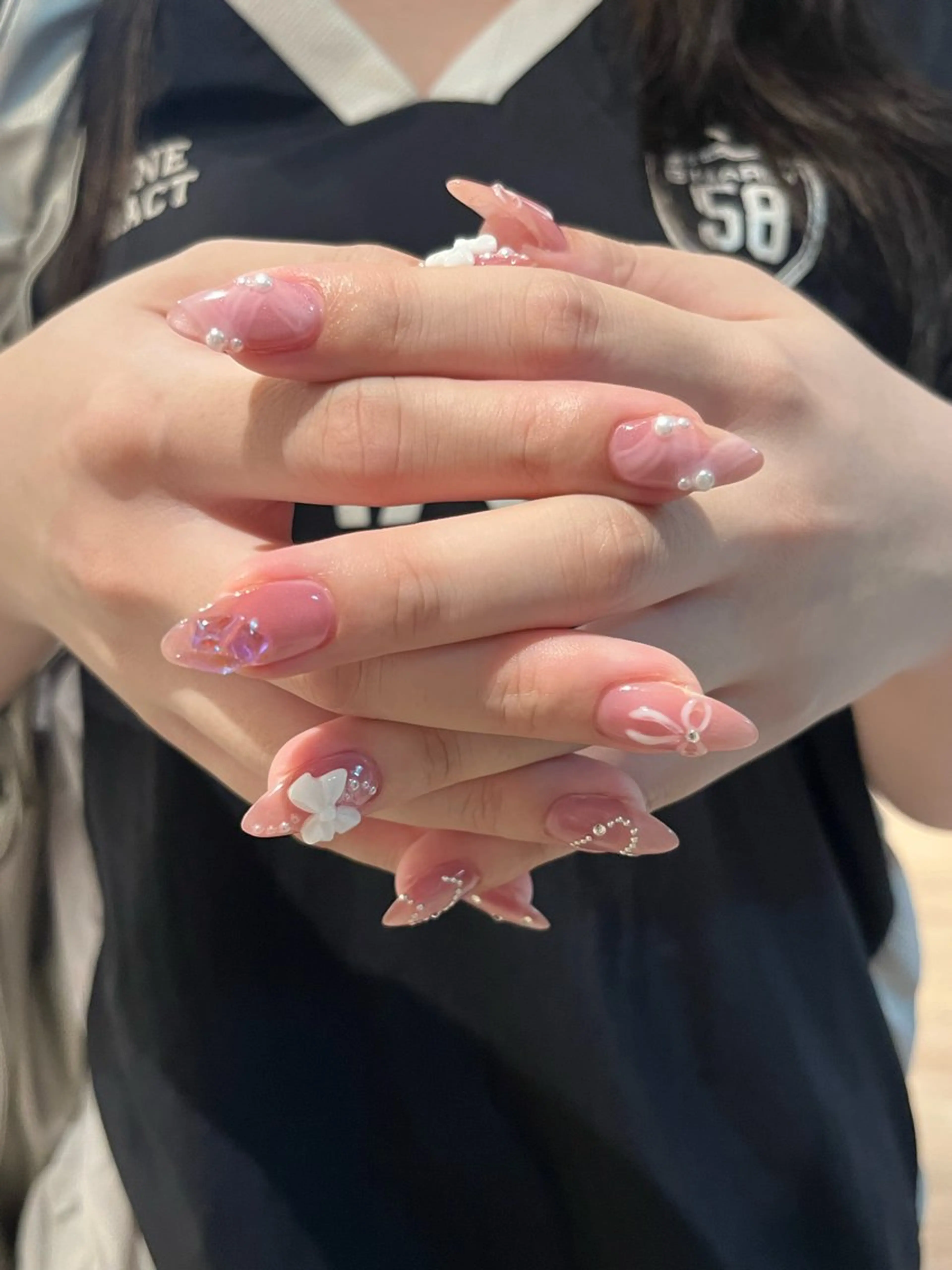 ネイル ハンドネイル Bianca 今池　Yamazoeのネイルデザイン