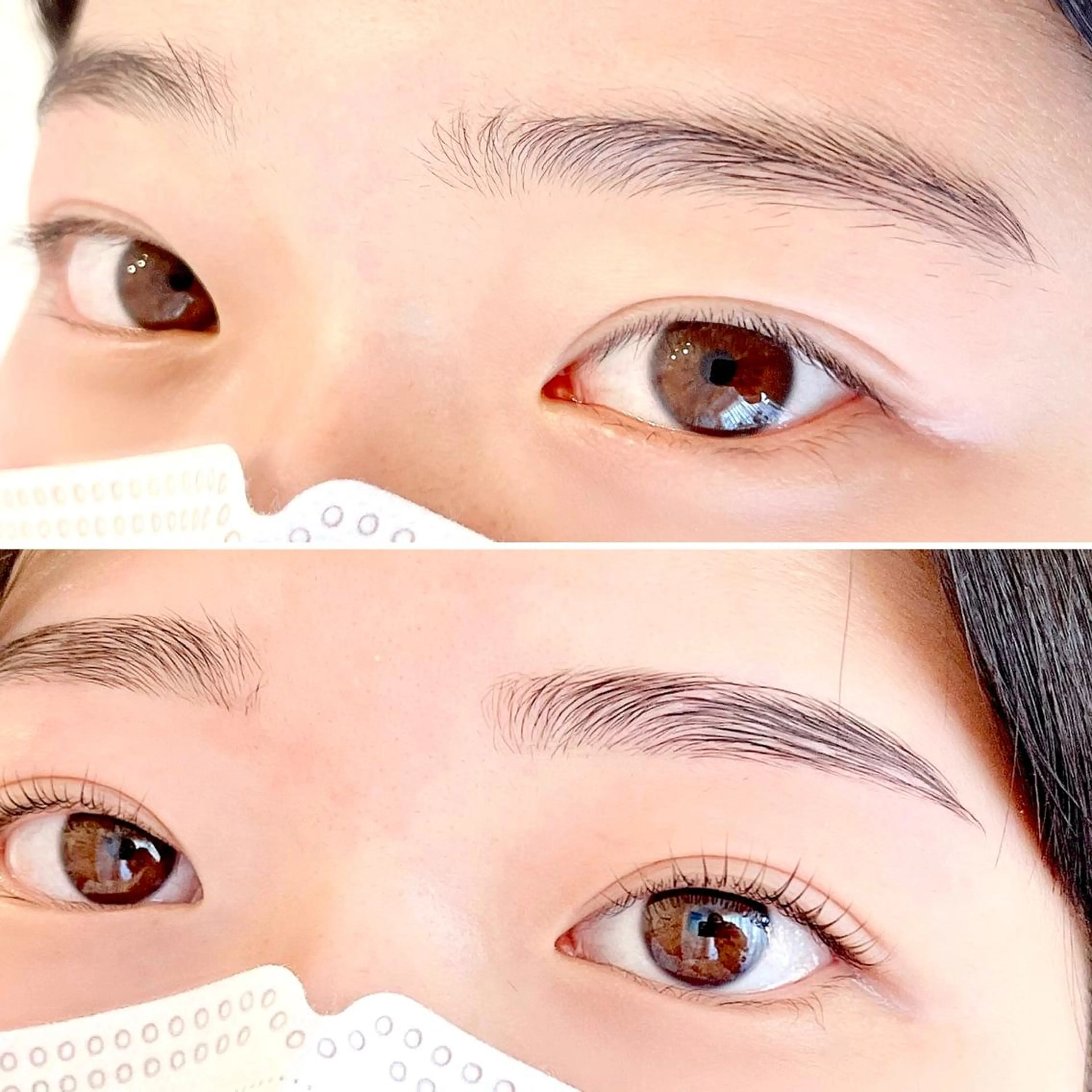 マツエク・マツパ アイブロウ 眉毛ワックス脱毛 パリジェンヌラッシュリフト まつげパーマ 下まつげエクステ 一重×まつ毛パーマ eyelash&eyebrow Luminous所属・Luminous まつげ&眉毛 専門店のマツエク・マツパデザイン