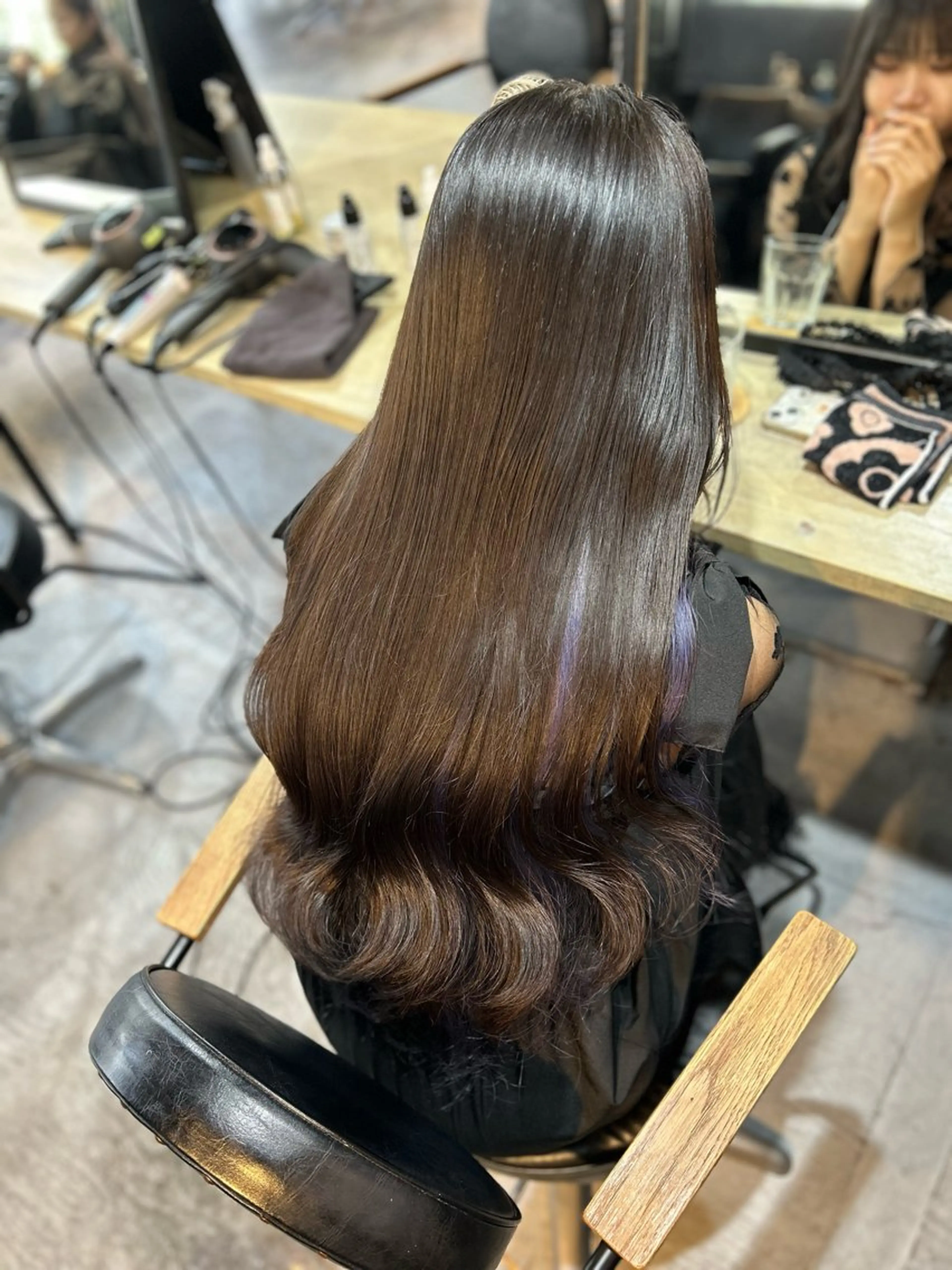 ロング 🌷ブリーチ縮毛矯正 /mina🌷のヘアスタイル