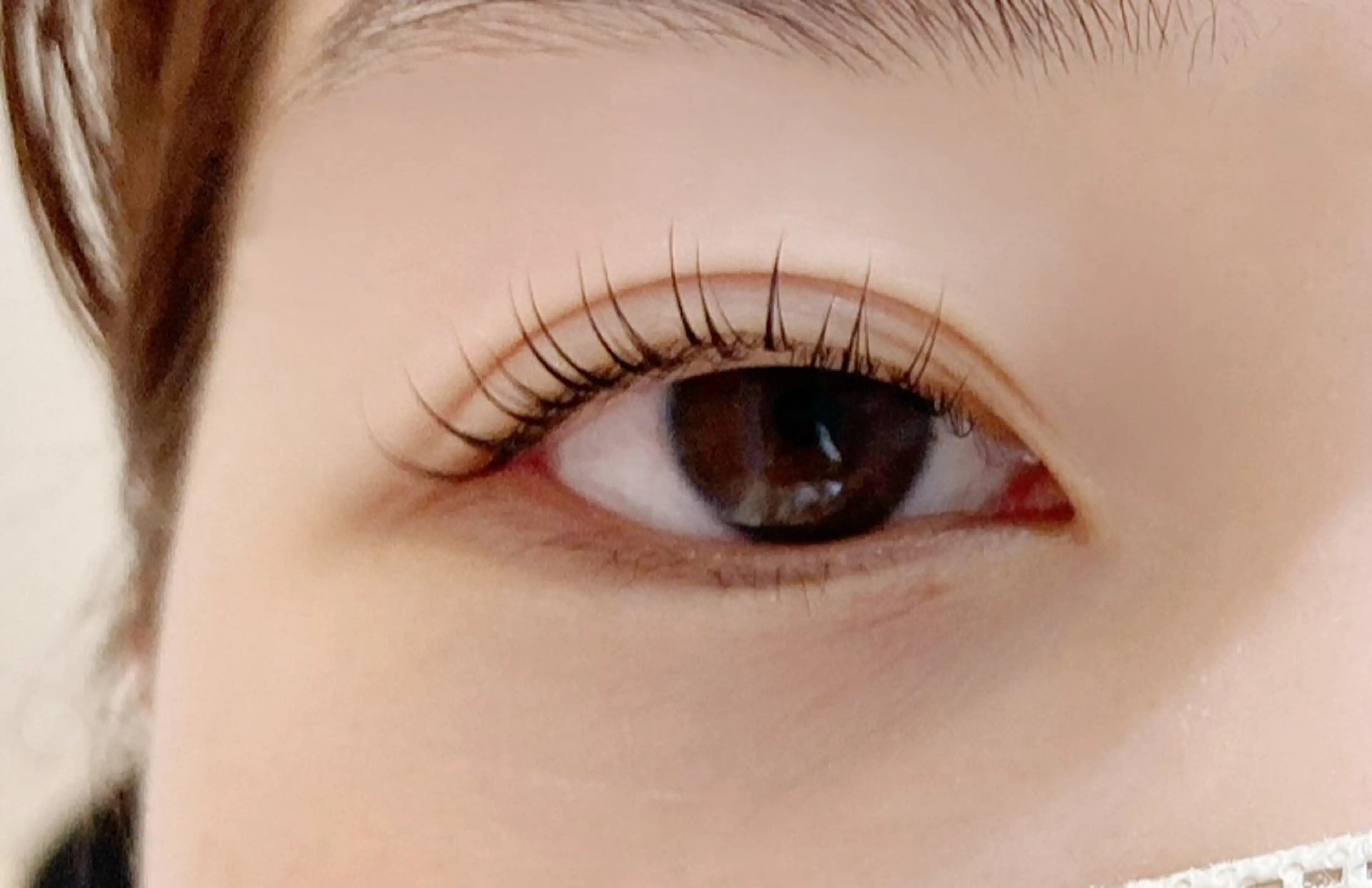 マツエク・マツパ ナチュラル 一重×まつ毛パーマ マツパ soo lash room Kanaeのマツエク・マツパデザイン