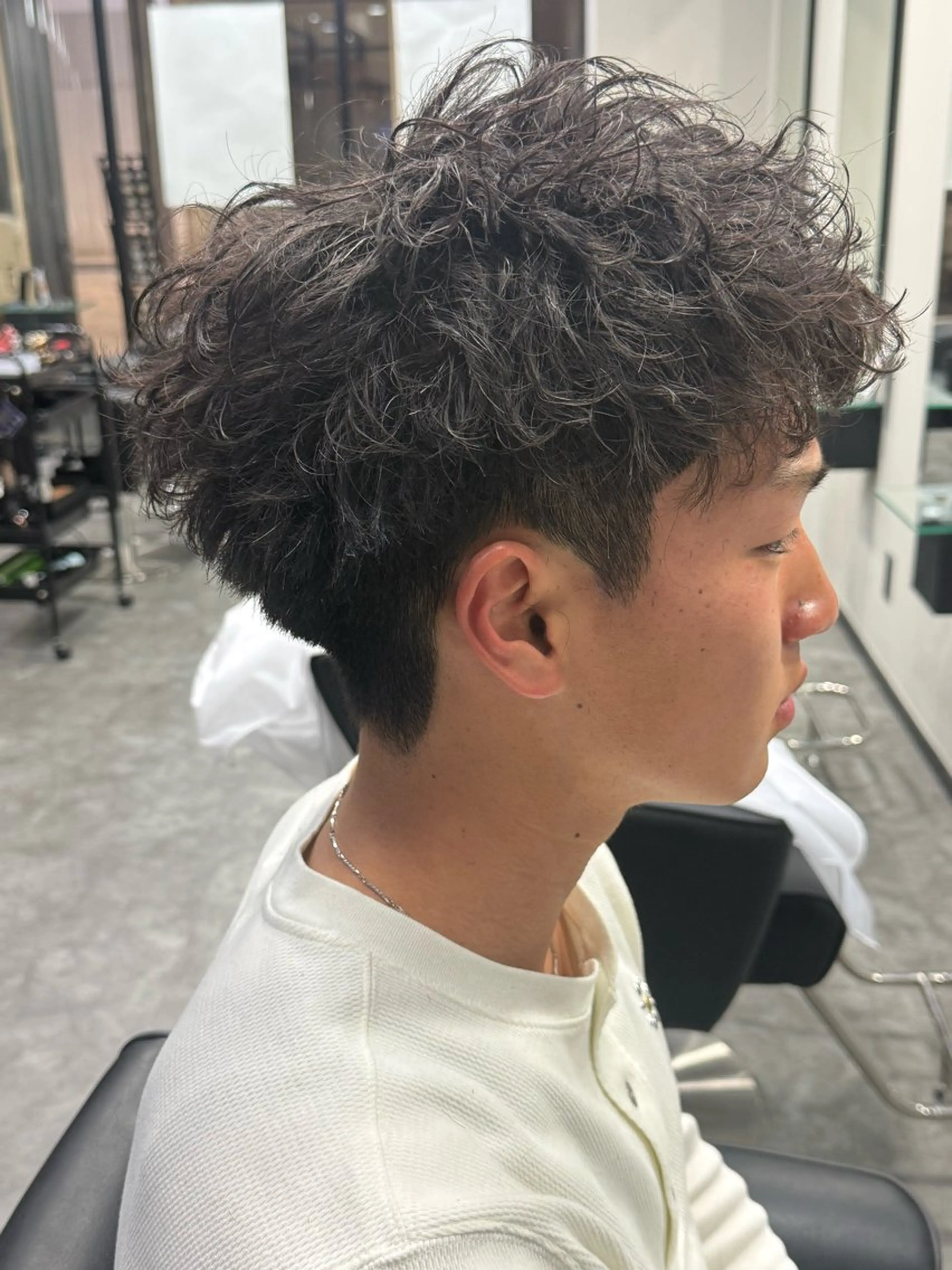 メンズ メンズパーマ パーマ 本田 有里のヘアスタイル