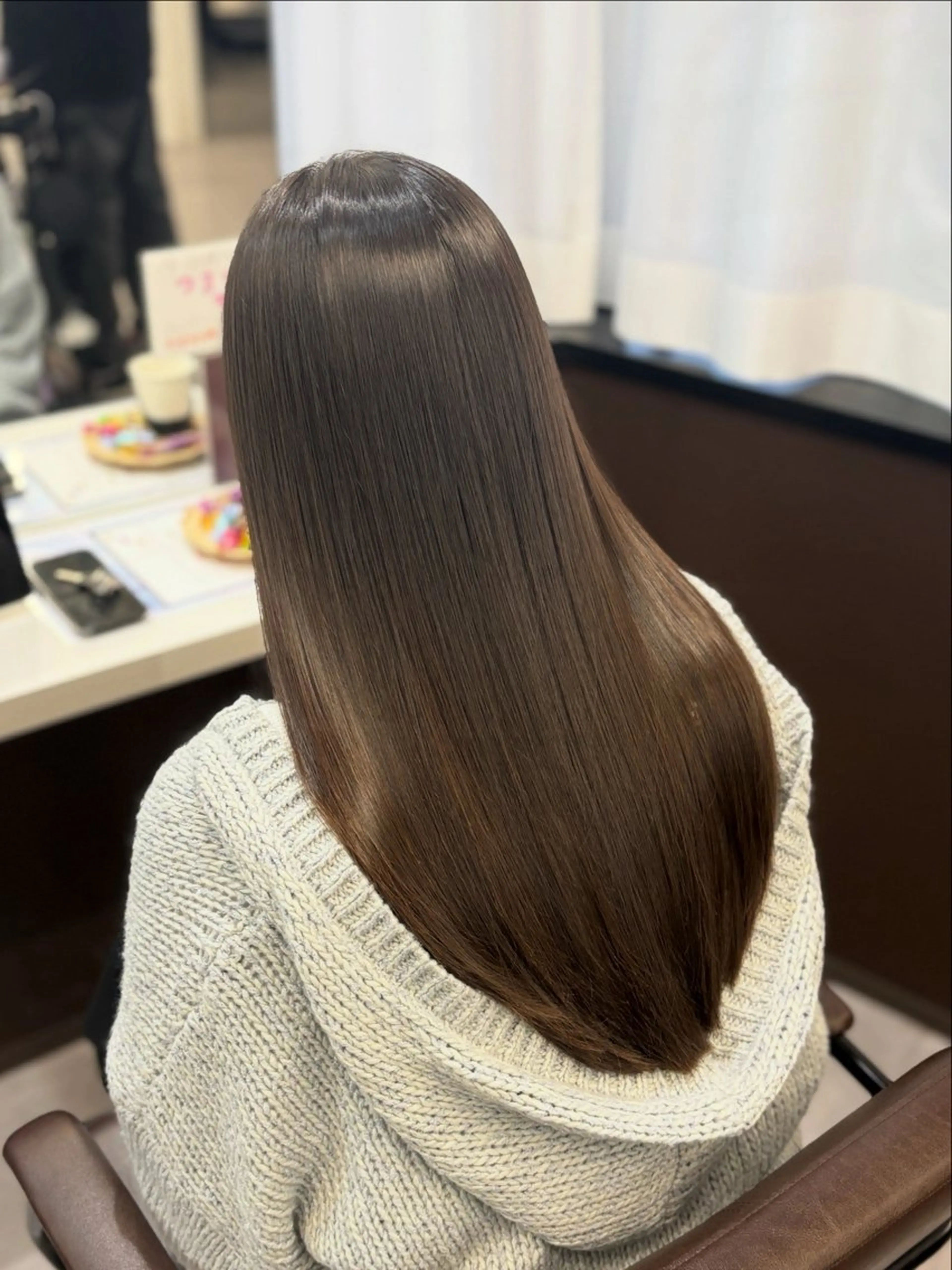 ロング カラー 韓国×髪質改善カラー 💎hinaのヘアスタイル