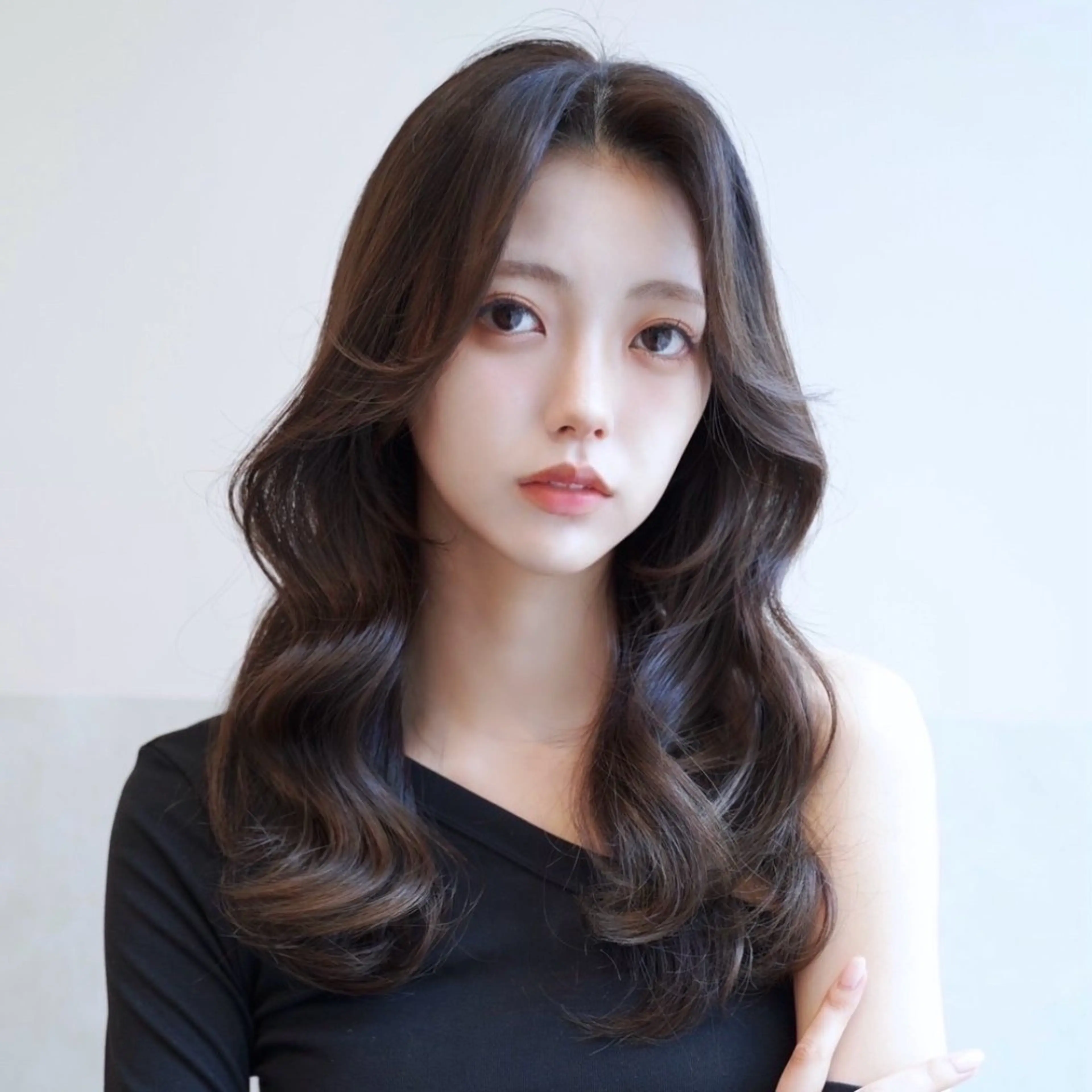 ロング カット トリートメント 郷頭元太/レイヤー /透ける艶カラーのヘアスタイル