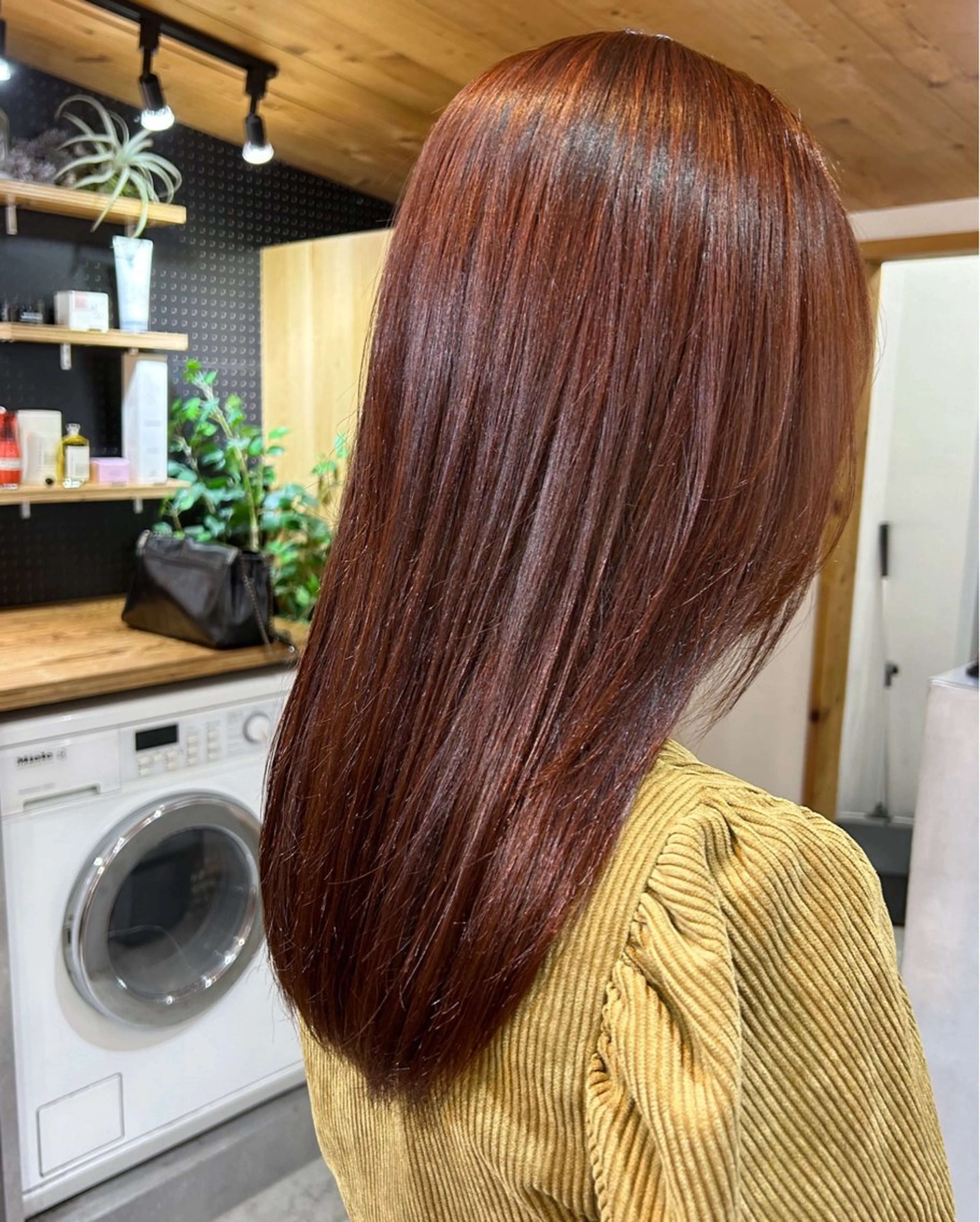 ロング カラー 🫐寒色系カラー 🫐ヤマナカリリカのヘアスタイル