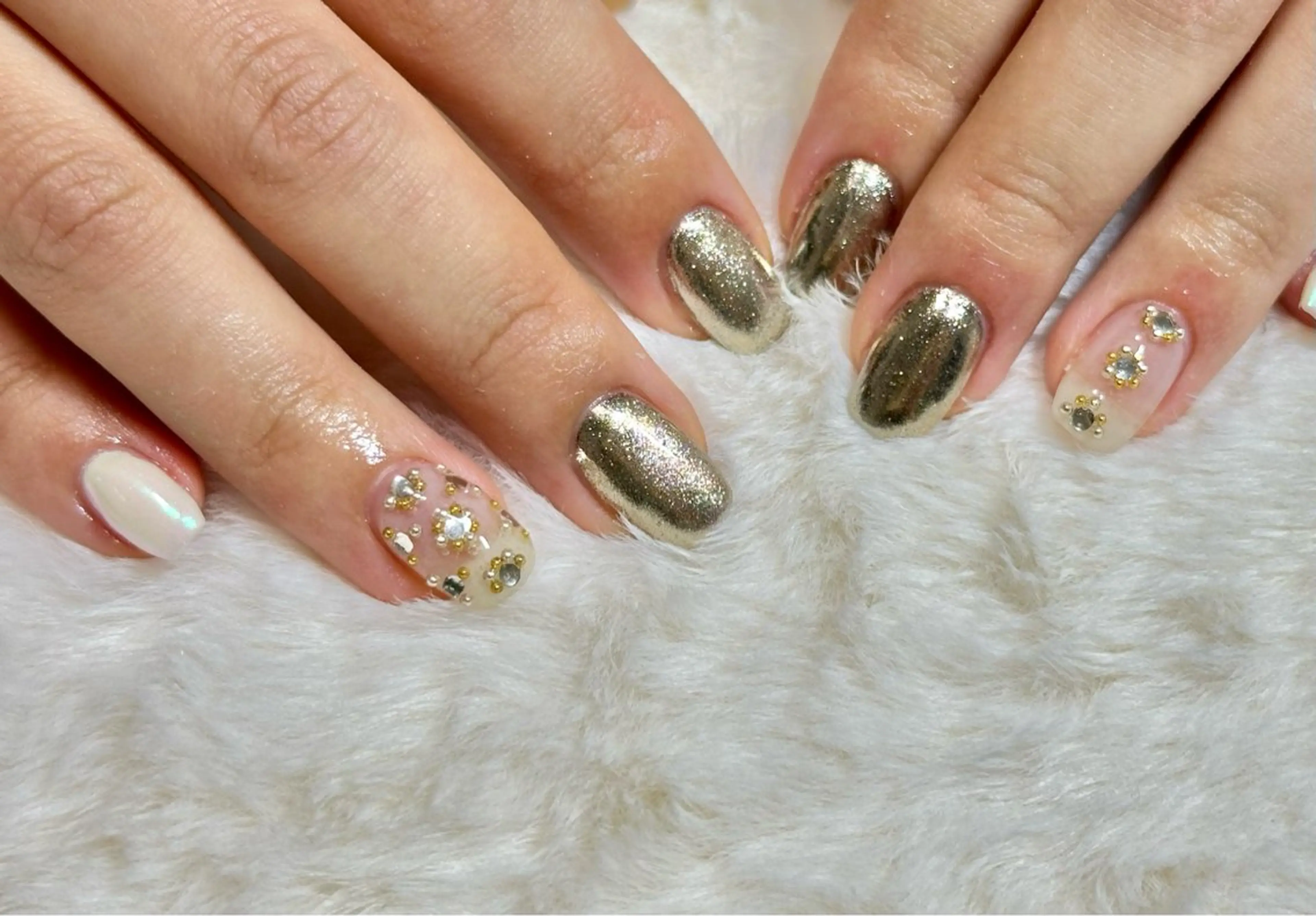 ショート yuka ♡のネイルデザイン