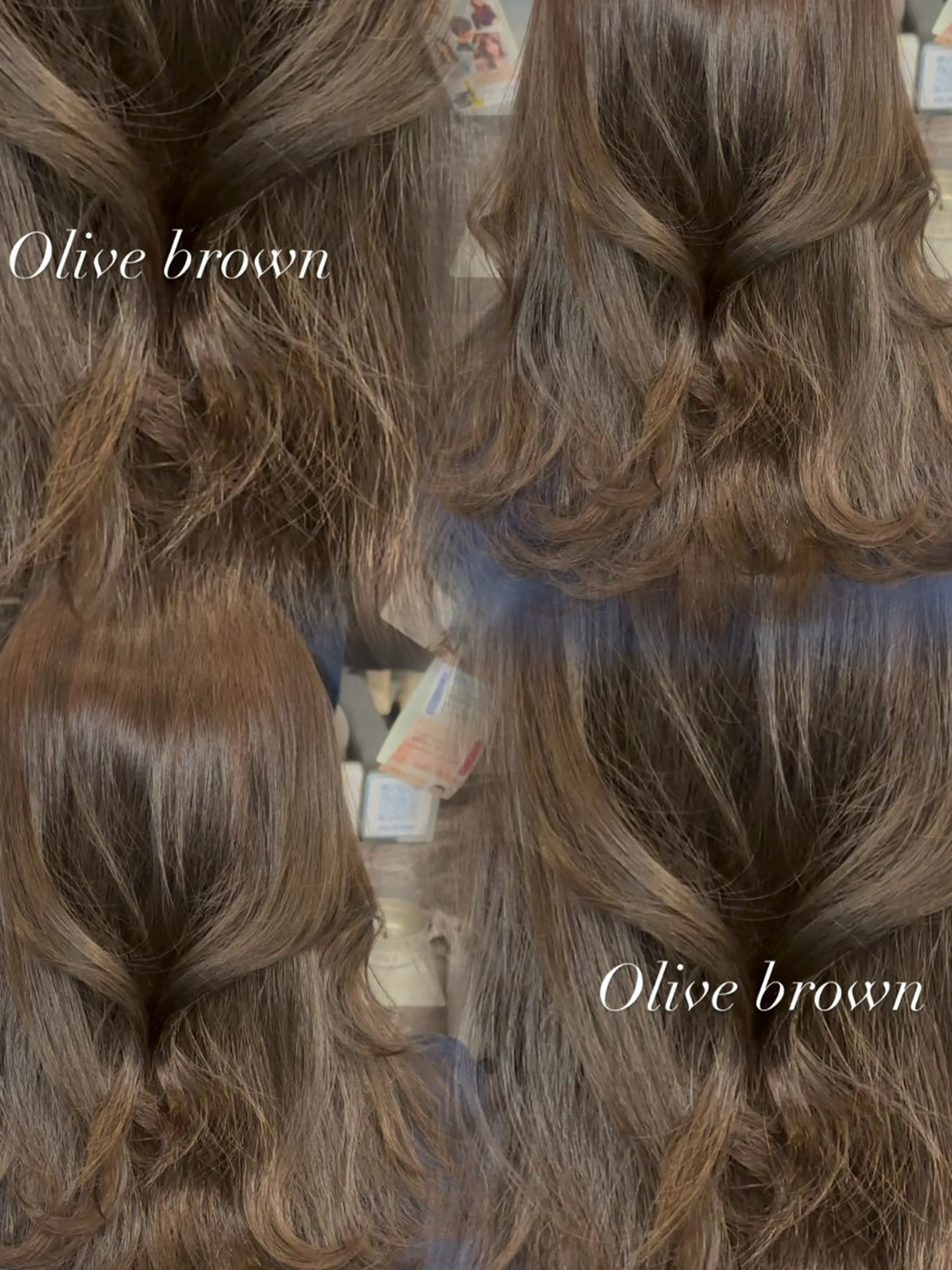 セミロング カット ヘアカラー トリートメント レイヤー/韓国ヘア /LILICAのヘアスタイル