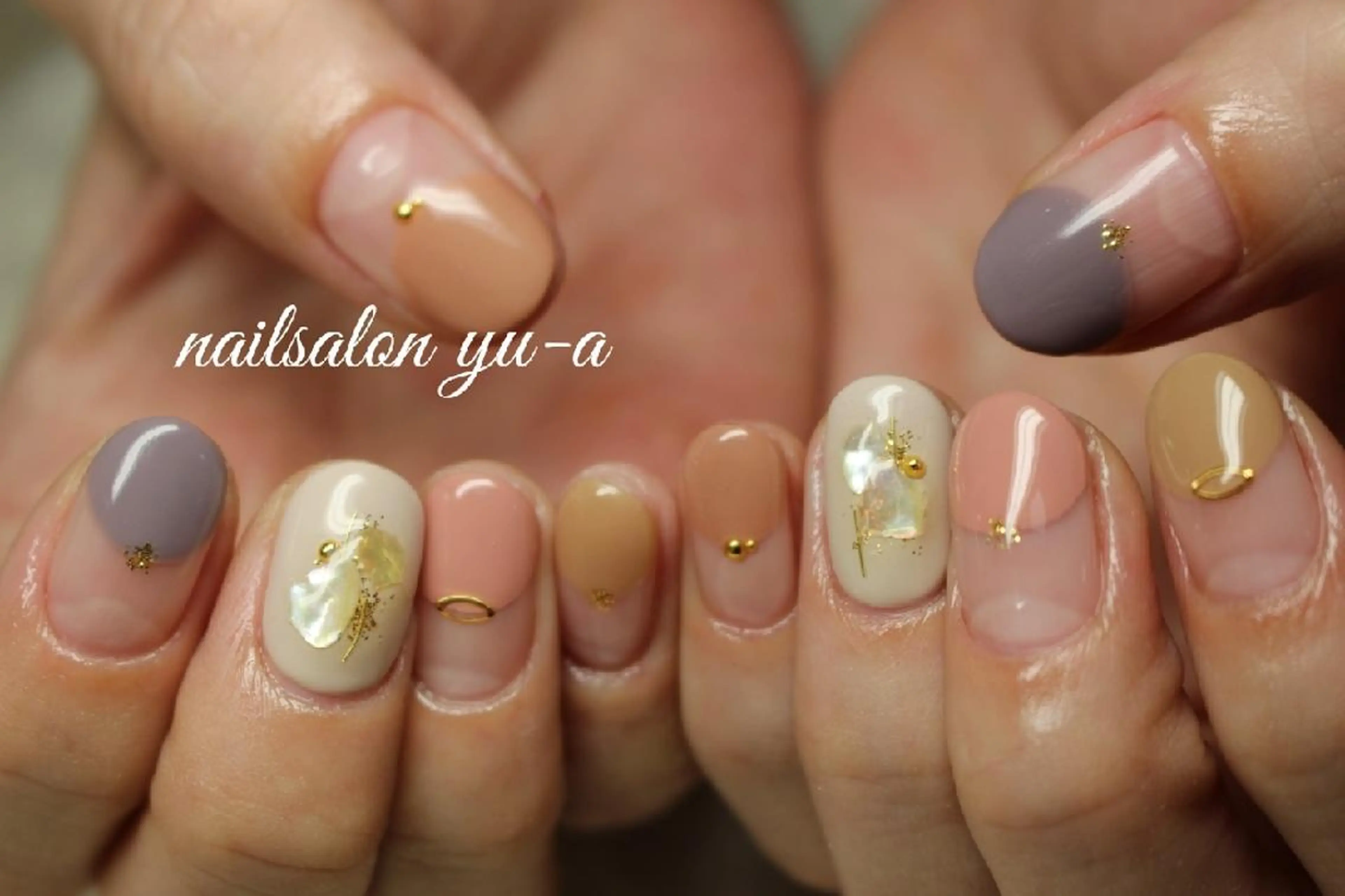 ネイル ハンドネイル yu-a☆   柏ネイルのネイルデザイン