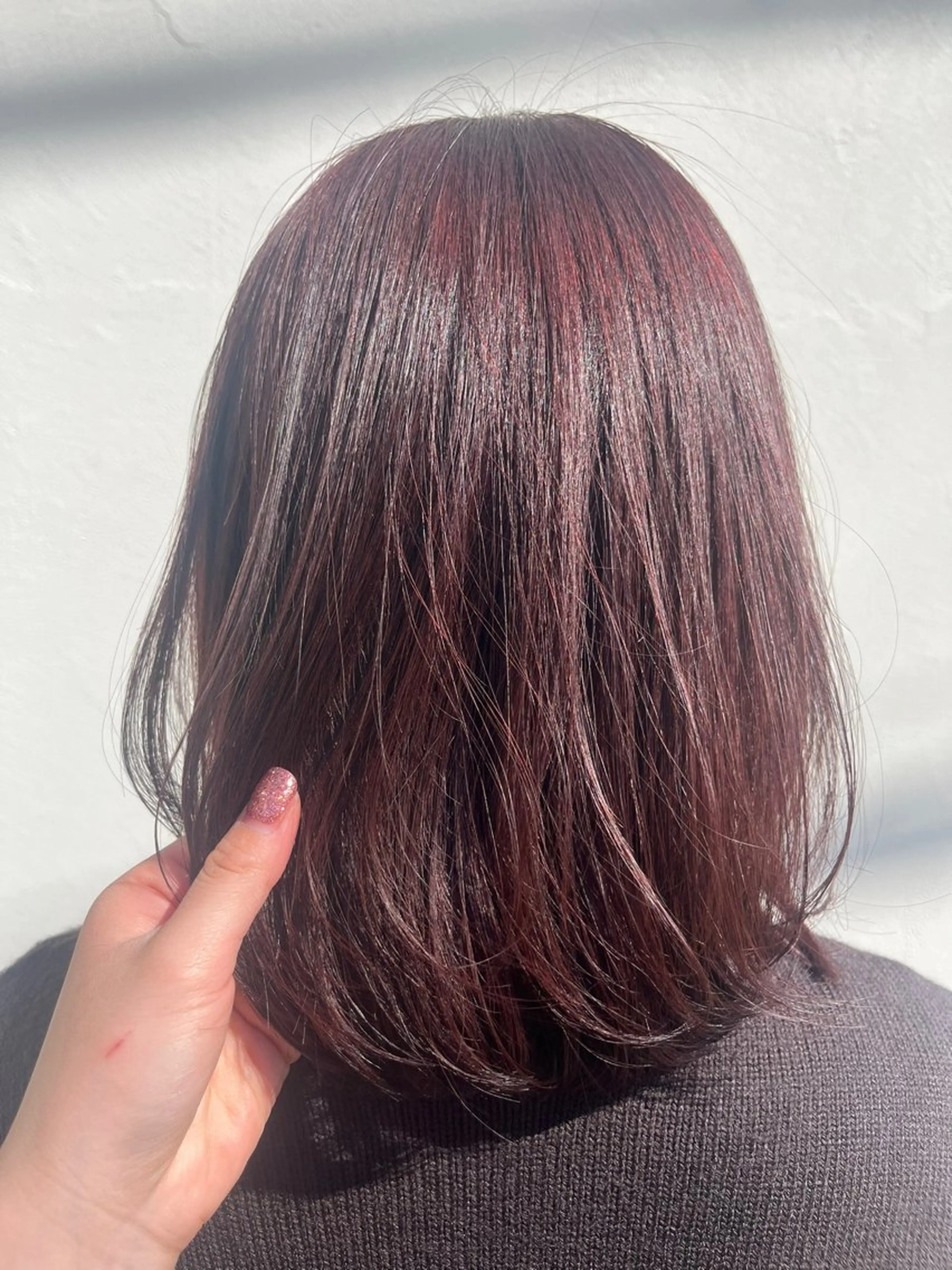 カラー 森 理音のヘアスタイル